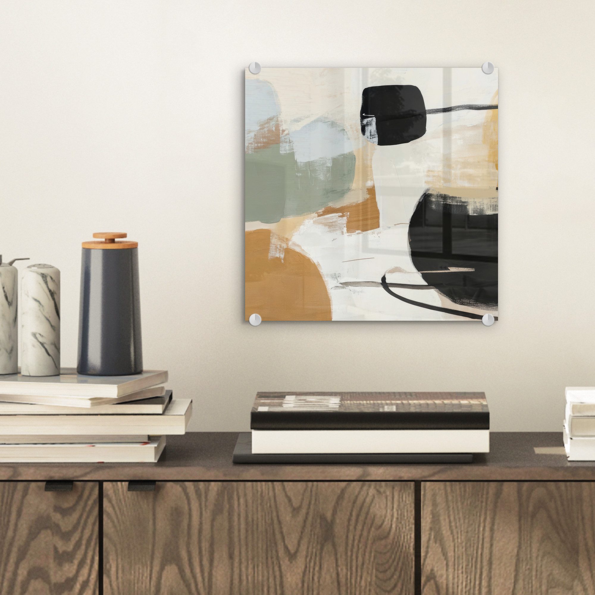 MuchoWow Acrylglasbild Farbe - Abstrakt - günstig online kaufen
