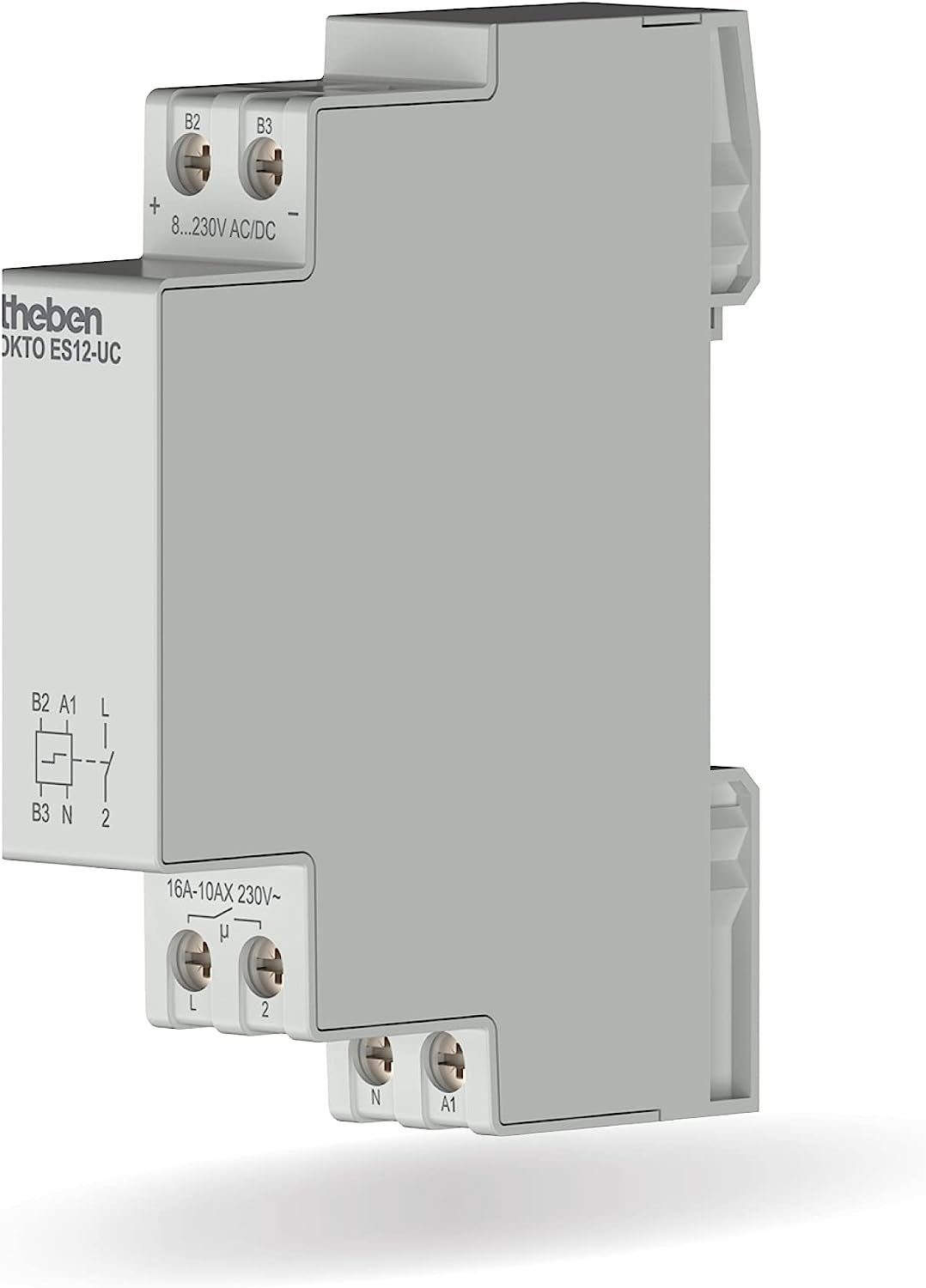 theben Stromstoßschalter OKTO 600 ES12-UC, 1 LED Schließer, Multispannungseingang, W elektronisch