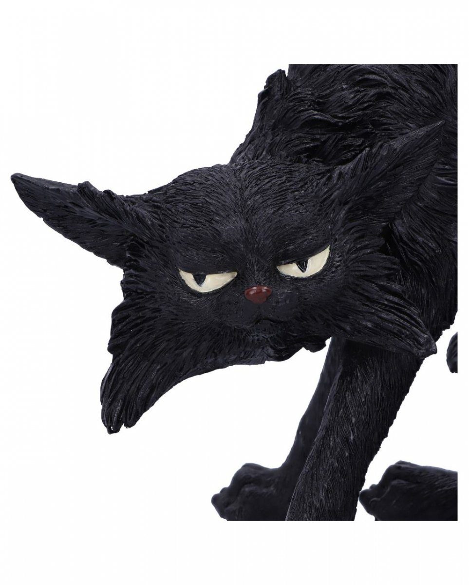 16cm Schwarze Dekofigur Hexenkatze Horror-Shop Spite