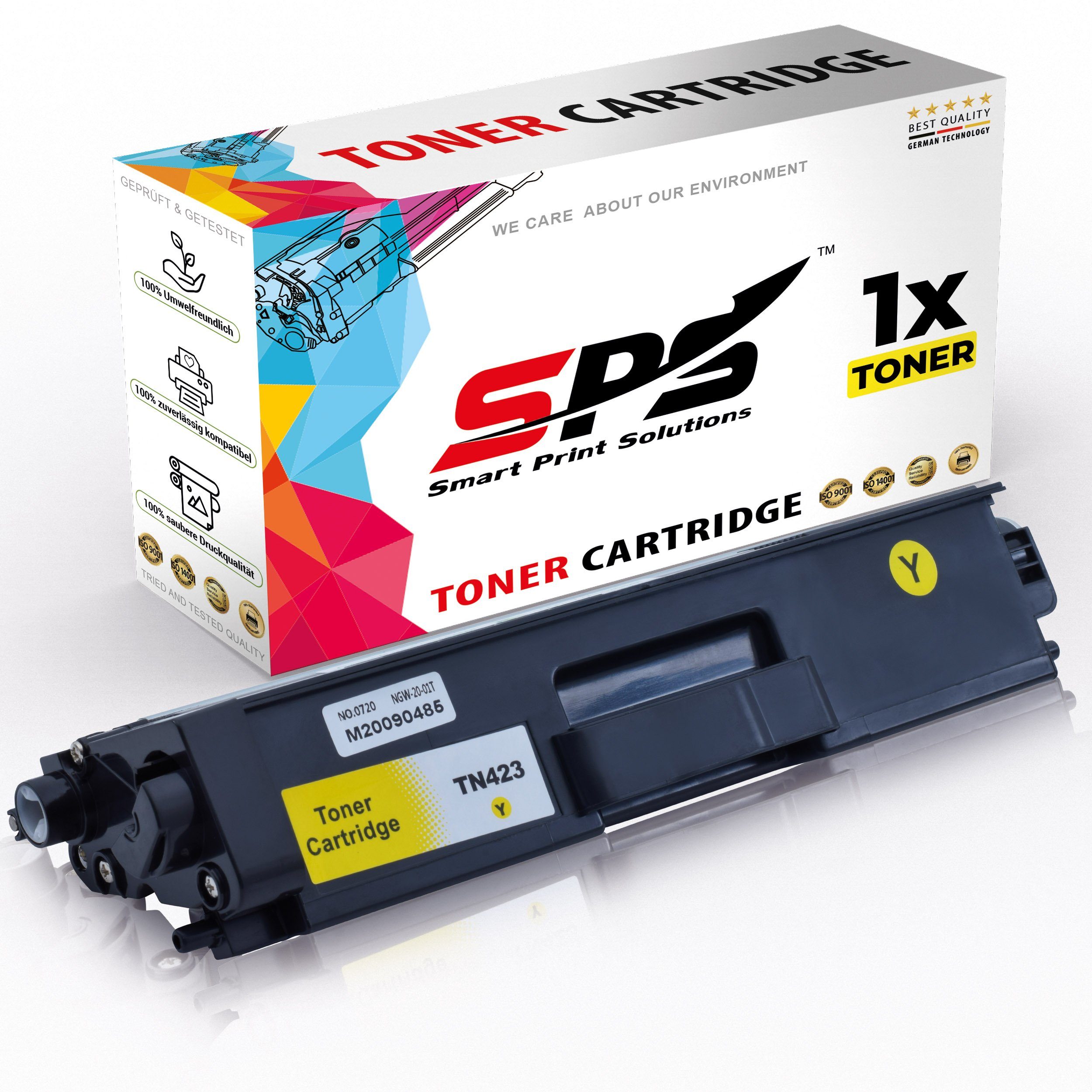 SPS Tonerkartusche Kompatibel für Brother DCP-L8410 TN-423Y, (1er Pack)