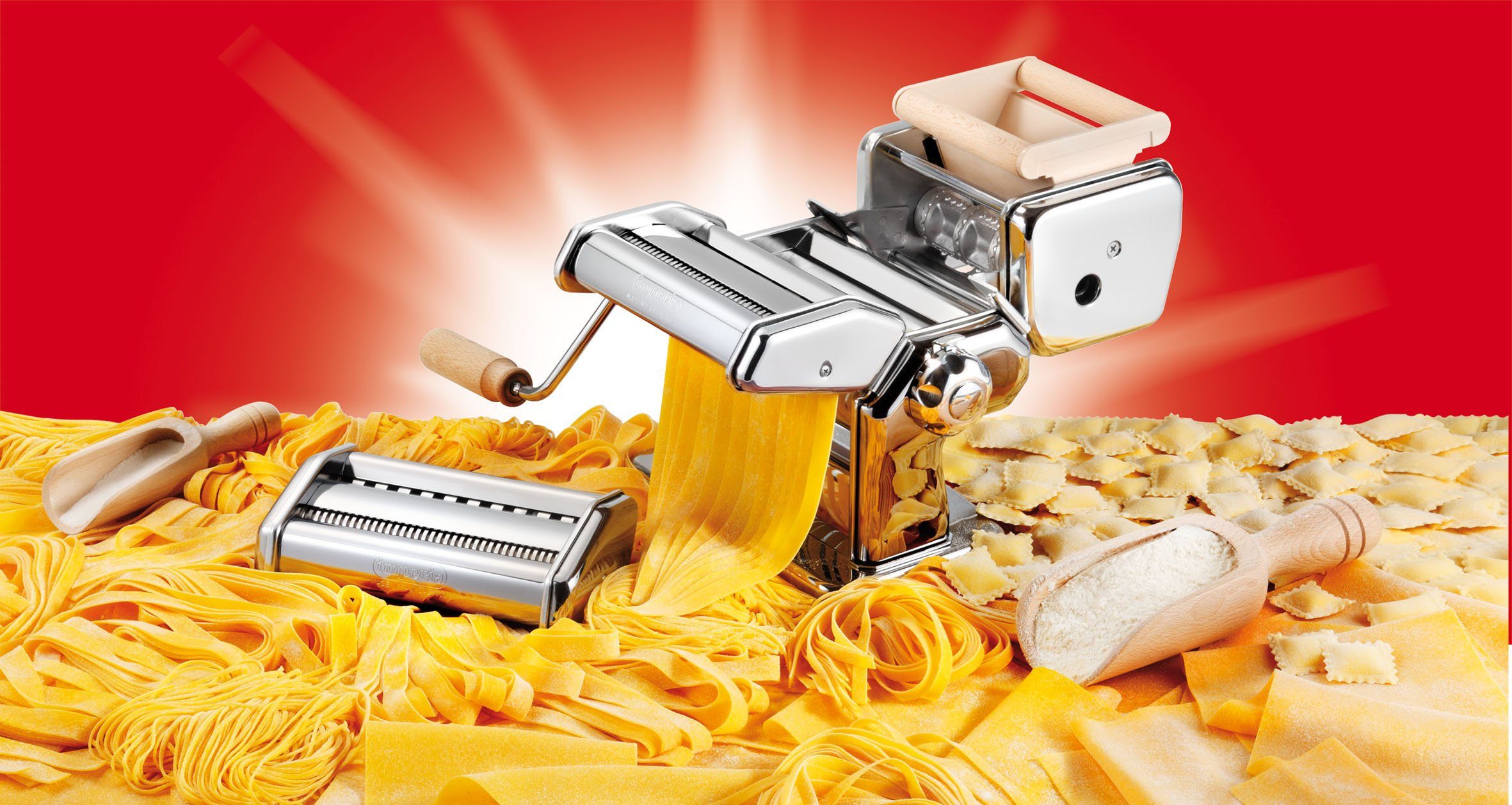 imperia Nudelmaschine „Imperia, La Fabrica della Pasta
