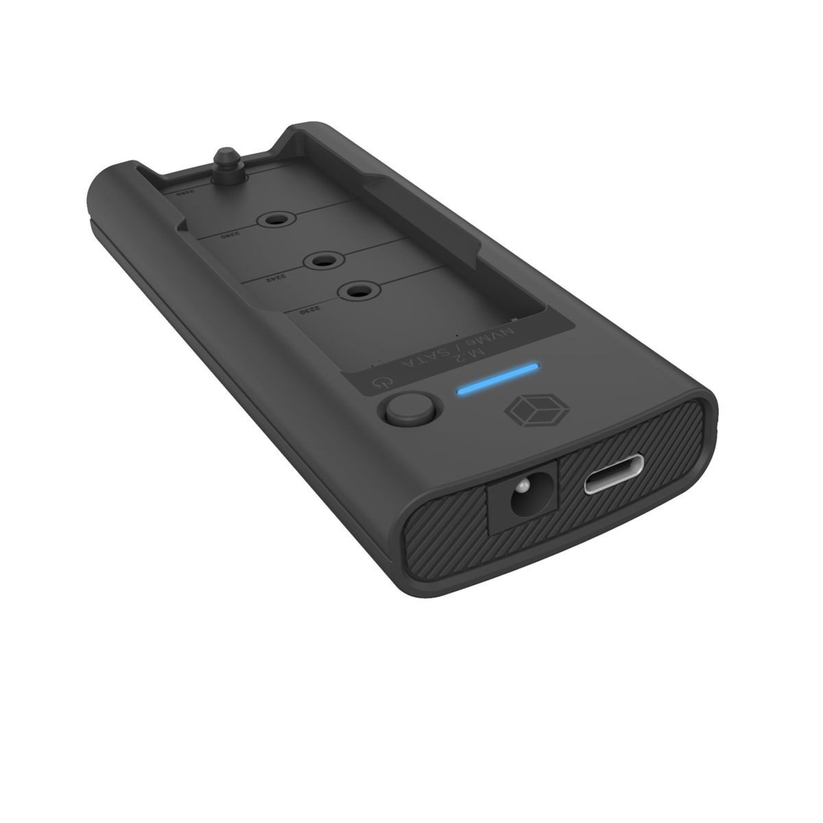 ICY BOX Festplatten-Gehäuse IB-180MS-C31 DockingStation M.2 NVMe&SATA SSD