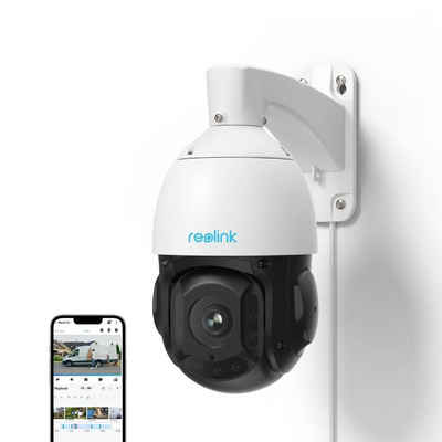 Reolink 4K PoE-Kamera 16X optischer Zoom Überwachungskamera (Außenbereich, 1-tlg., Personen-/Fahrzeug-/Tiererkennung, 2-Wege-Audio)