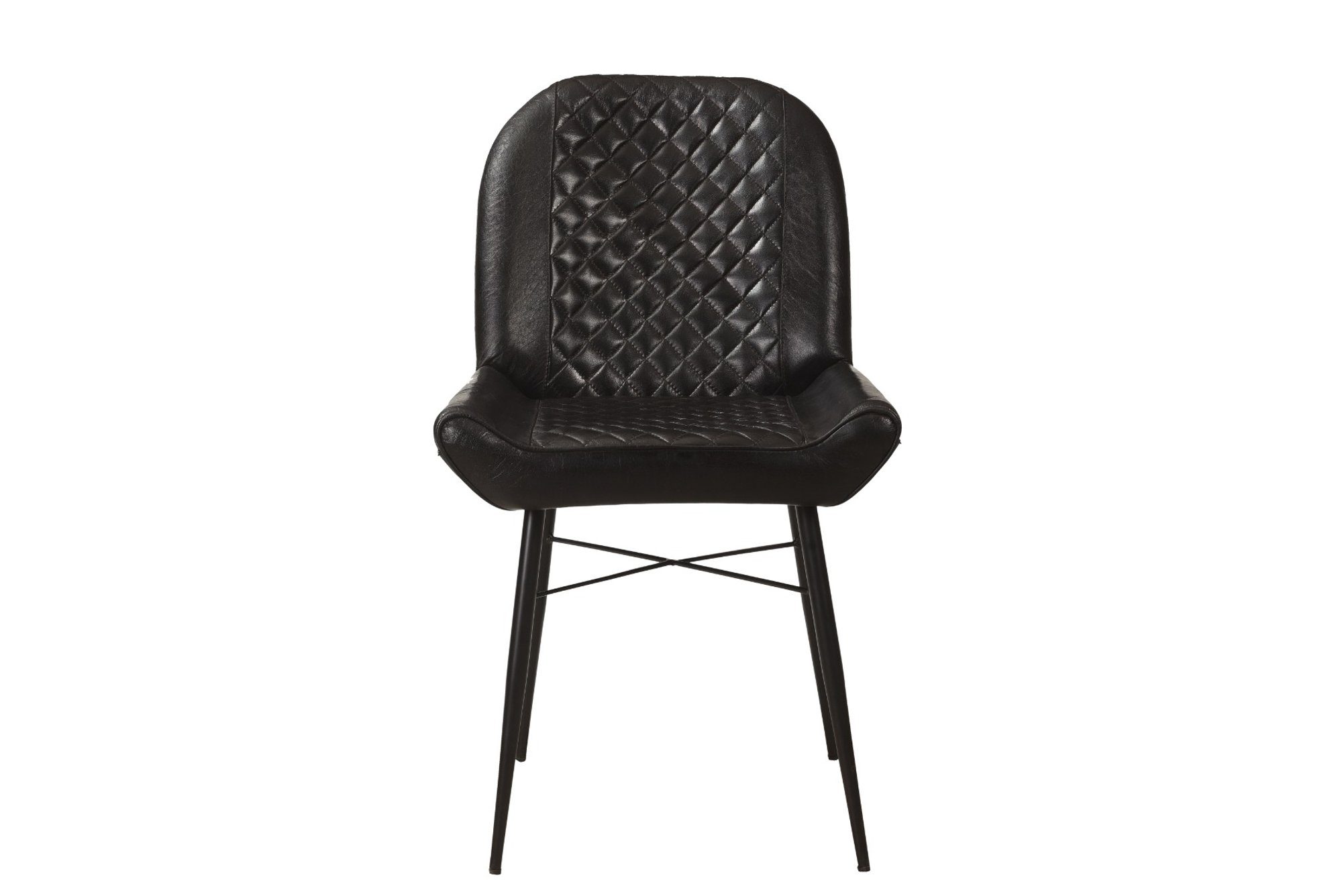 I Catchers Stuhl Stuhl 2 Pc Silverstone Leather Chair Black