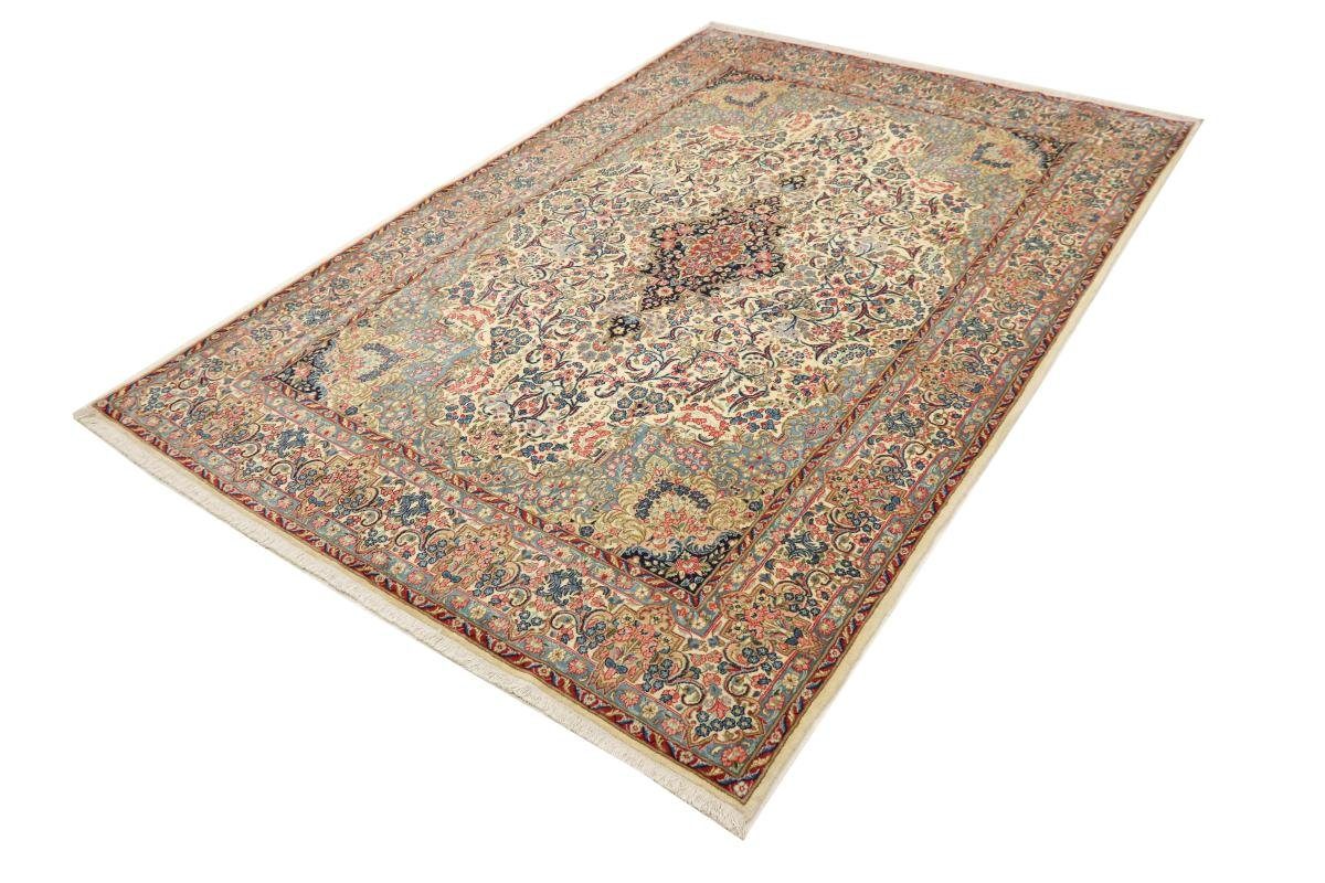 Orientteppich Orientteppich 12 mm Handgeknüpfter Nain Perserteppich, Kerman Trading, rechteckig, / 214x316 Höhe: