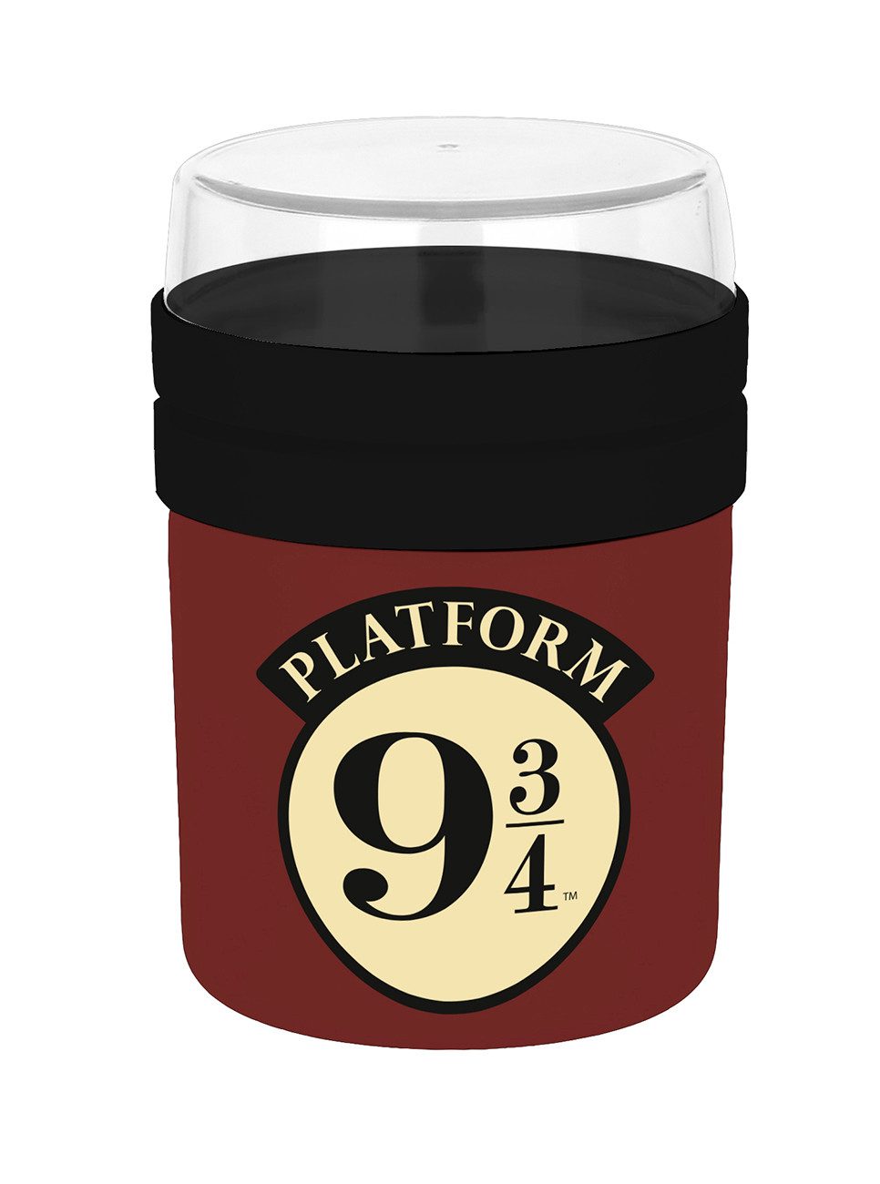 Geda Labels GmbH Lunchbox HP Hogwarts Express, PP, (1-tlg), Braun, 500ml, nicht spülmaschinengeeignet