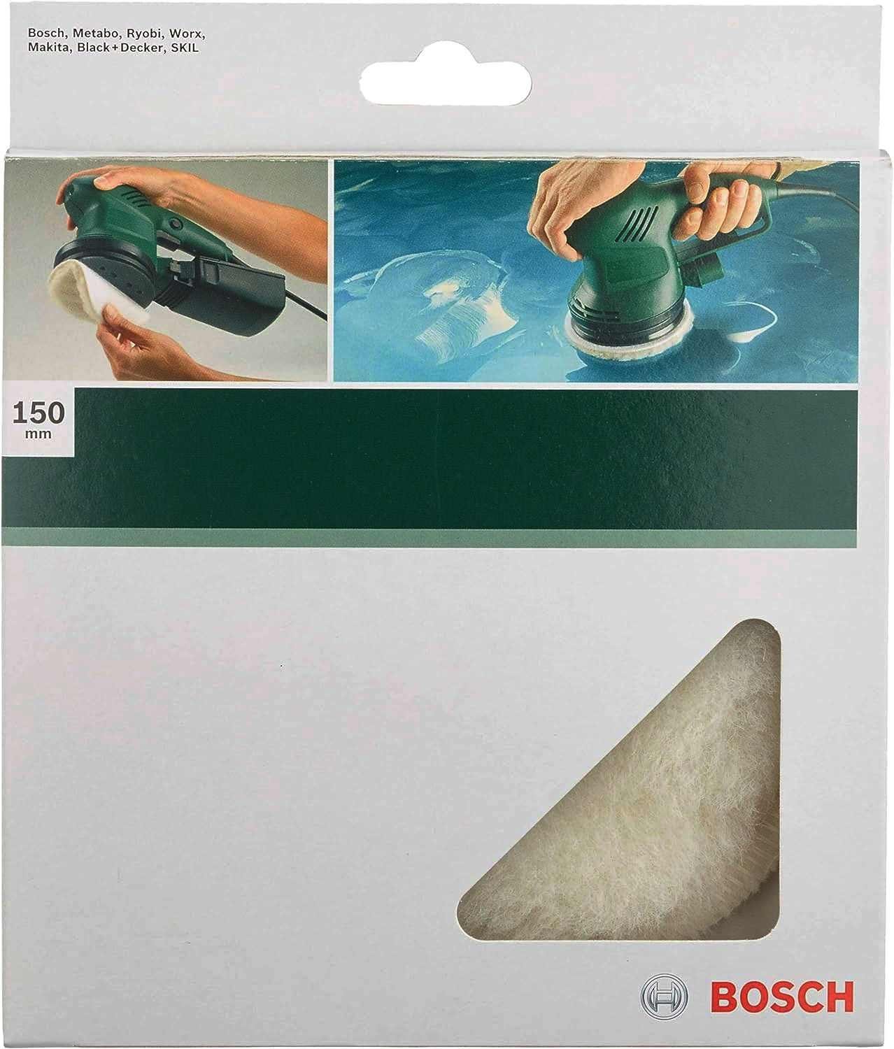 BOSCH Polierpad Bosch Lammwollhaube für Exzenterschleifer, günstig online kaufen