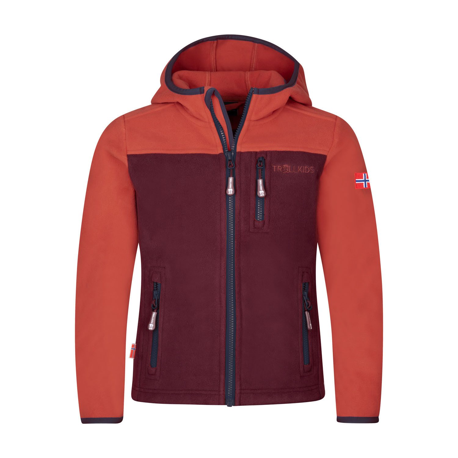 Rostrot/Kastanienbraun/Mystik Blau