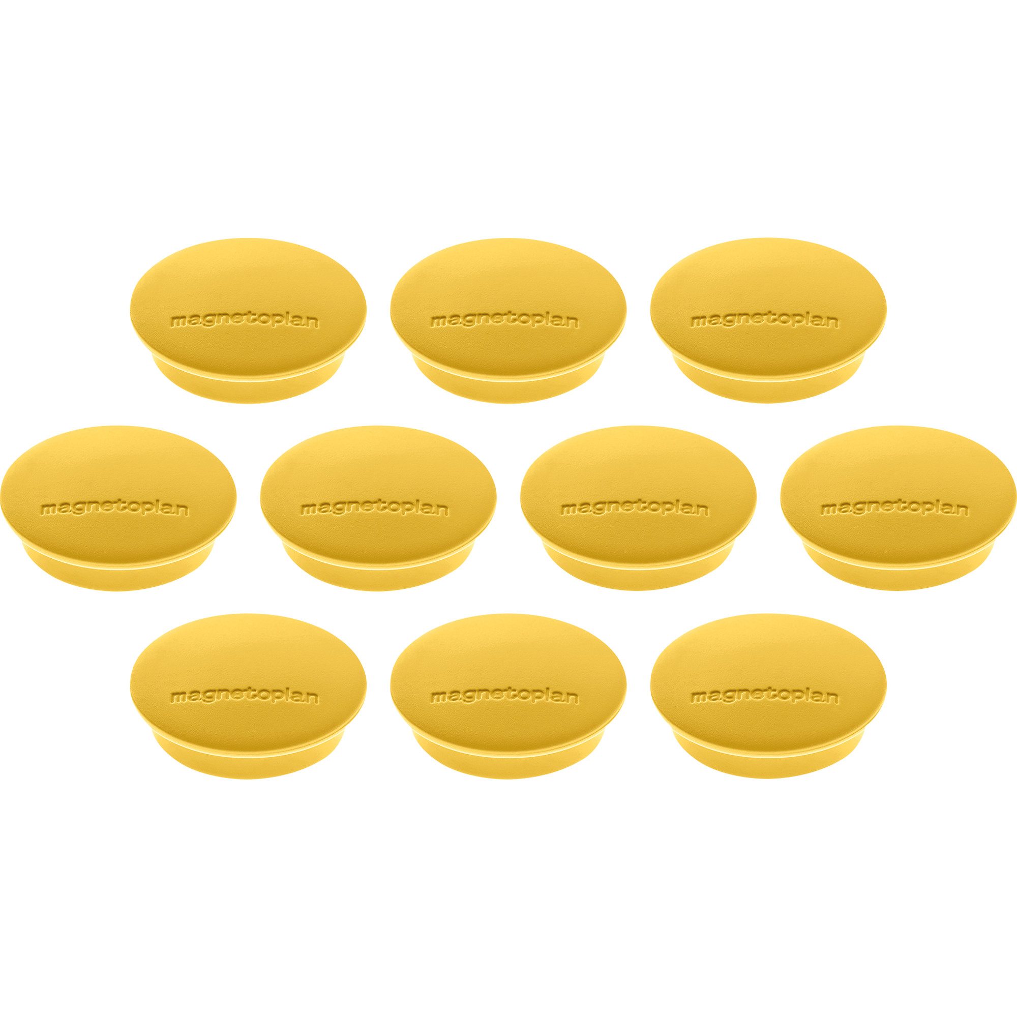 Magnet Magnet Discofix Junior 1662102 34mm gelb 10 Stück.