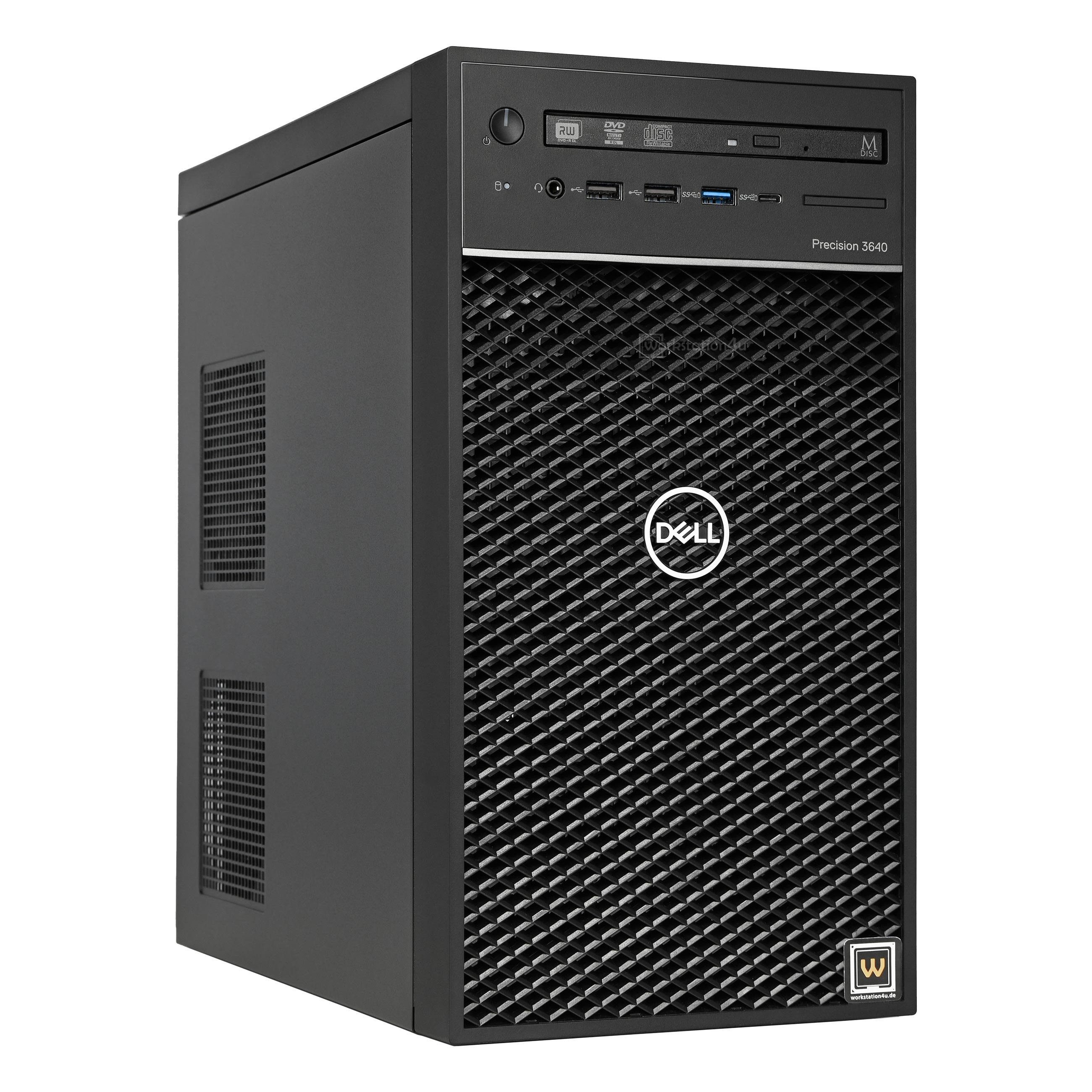 Dell Precision 3640 Tower Business-PC (Intel Core i7 10700, Intel UHD Grafik 630, 32 GB RAM, 250 GB SSD, Core i7-10700, Windows 11 Pro, WLAN+BT)
