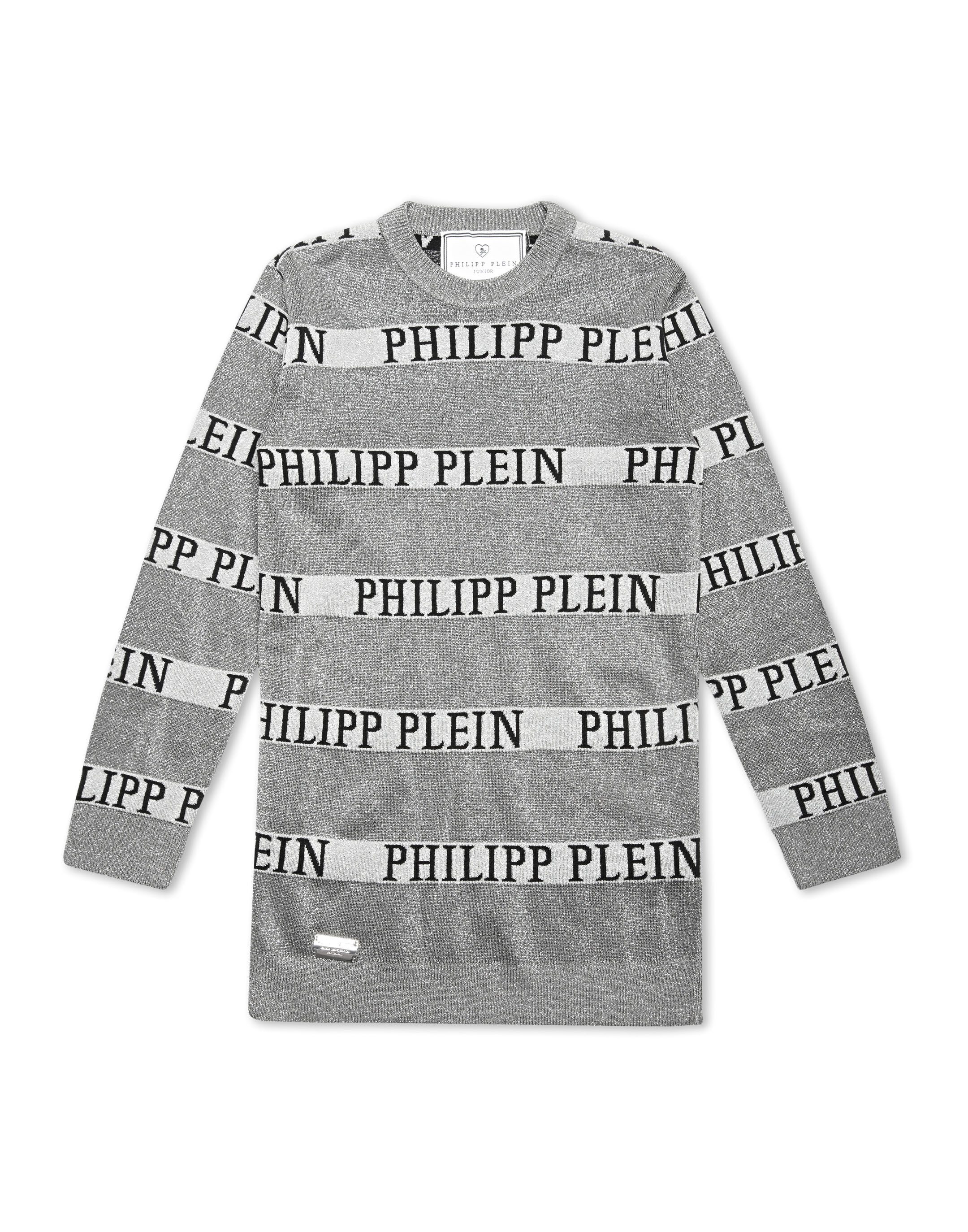 PHILIPP PLEIN Minikleid Knit Day Dress Skull