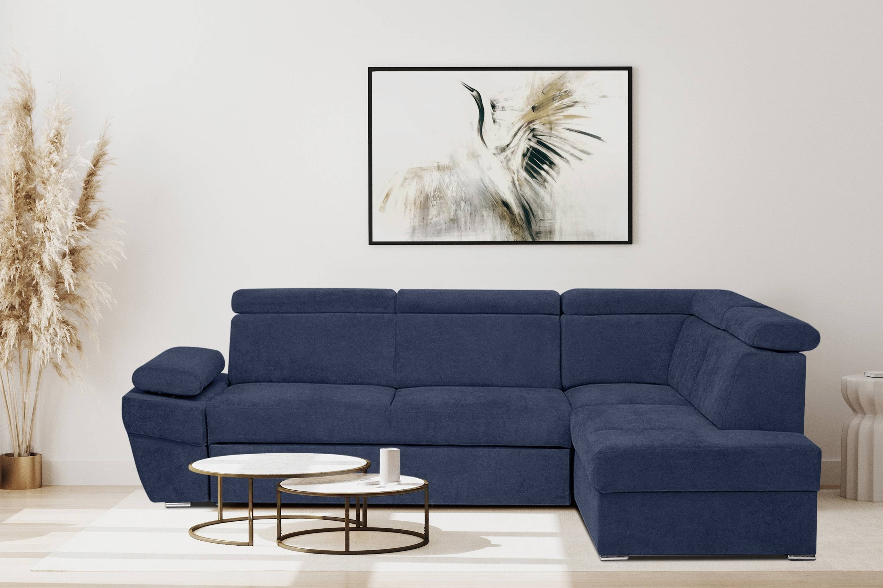 KONSIMO® Ecksofa RATLO Ecksofa, mit Bettfunktion günstig online kaufen