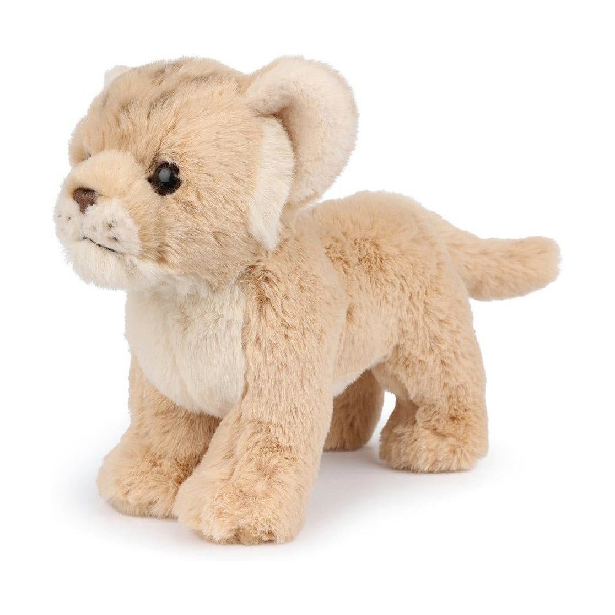 BRUBAKER Löwin Kuscheltier – 30 Cm Groß, Stehend, Aus Weichem Plüsch | Braun | Waschbar | Perfektes Geschenk Für Kinder
