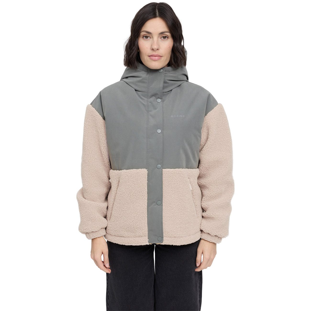 MAZINE Winterjacke Fabric Blocking Jacket Fabric Blocking Jacket