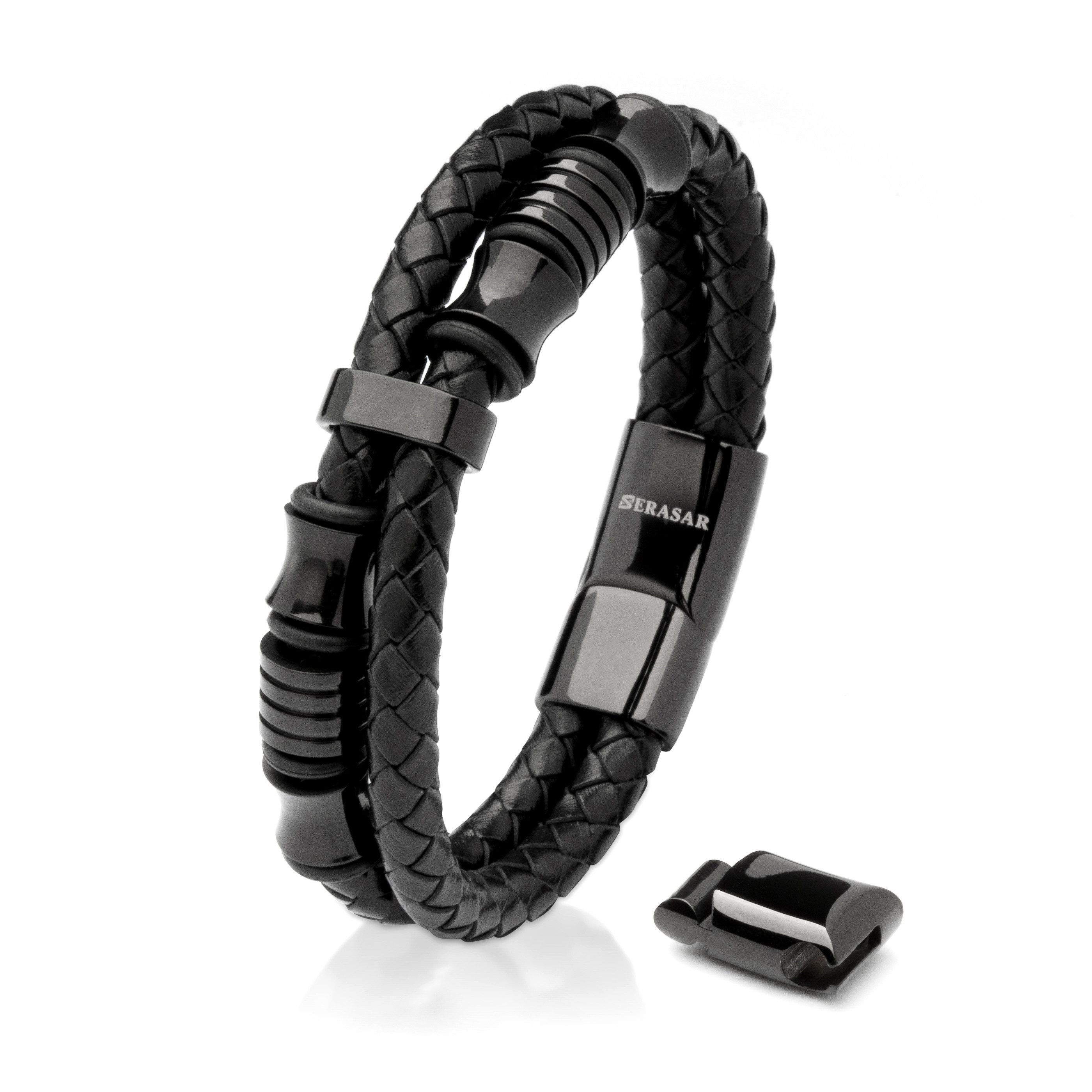 SERASAR Lederarmband Leder Herrenarmband "Spirit" (Klassisch, elegant, casu günstig online kaufen