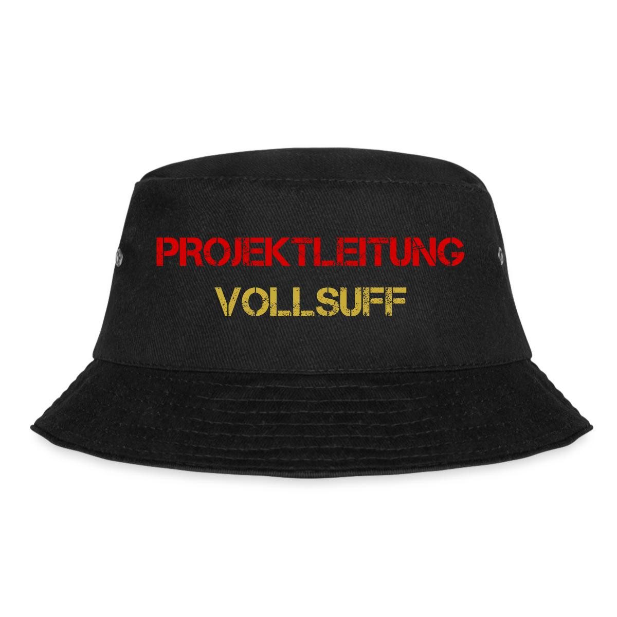 Spreadshirt Sonnenhut Projektleitung Vollsuff Gruppen-Outfit Fischerhut (1-St)