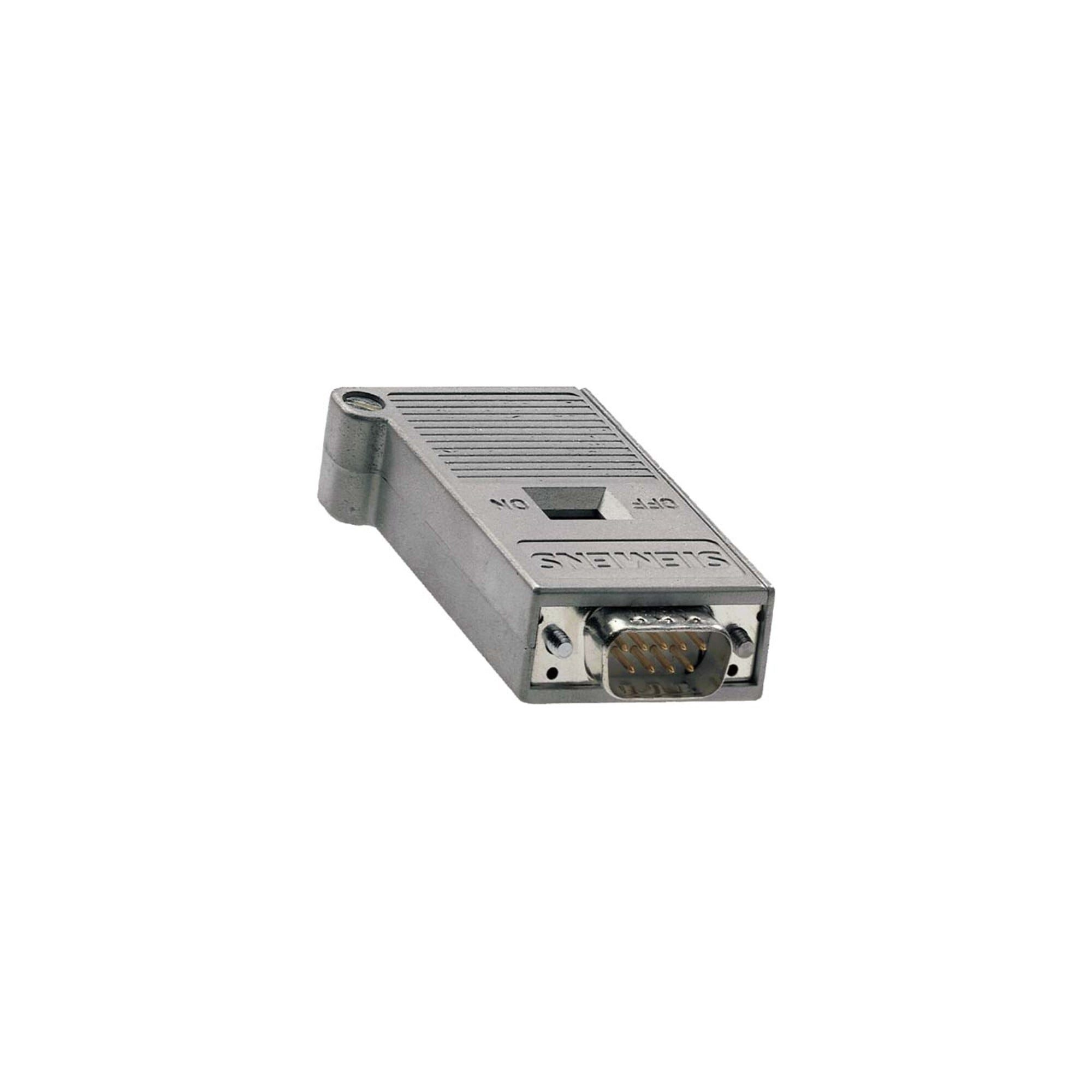 SIEMENS Schuko-Stecker Siemens Indus.Sector PB-Busstecker Axial-Kabel 12Mbit/s 6GK1500-0EA02