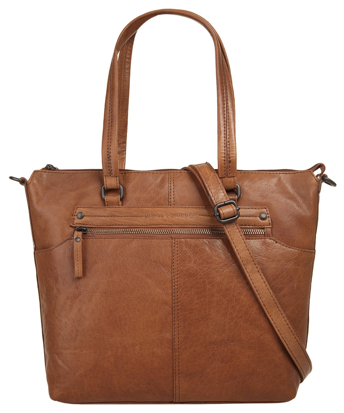 Spikes & Sparrow Shopper, echt Leder