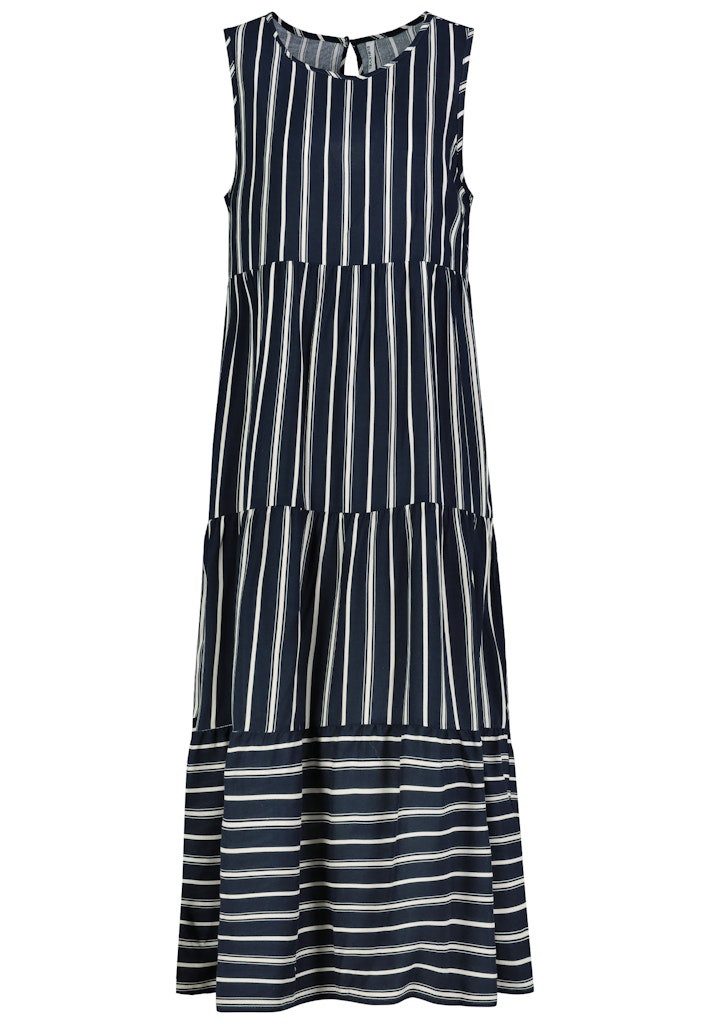 AUTHENTIC STYLE Sommerkleid Damen, Kleid kurzarm