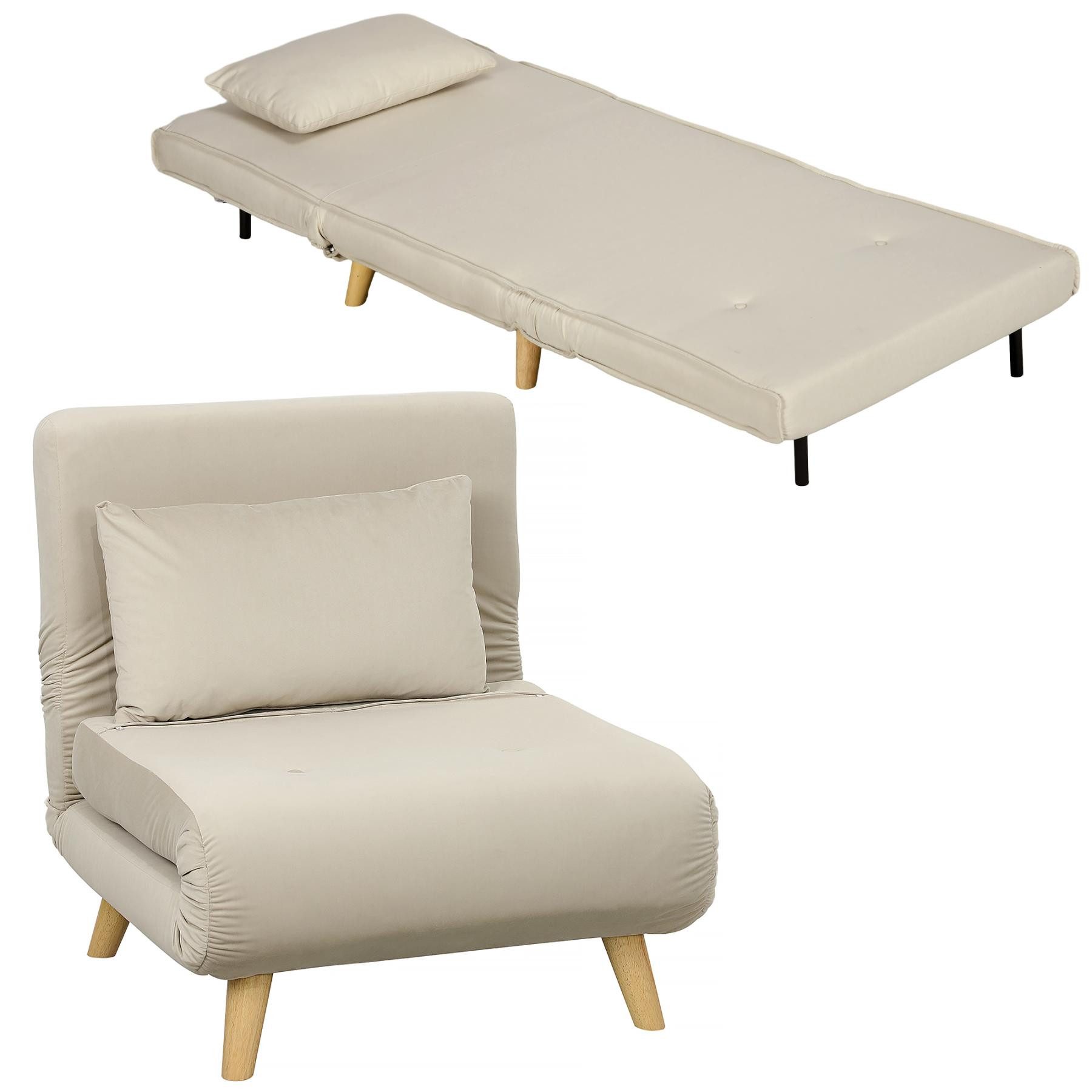 FELIXLEO Schlafsofa 3 in 1 Schlafsessel Klappsessel mit Schlaffunktion, 1 Teile