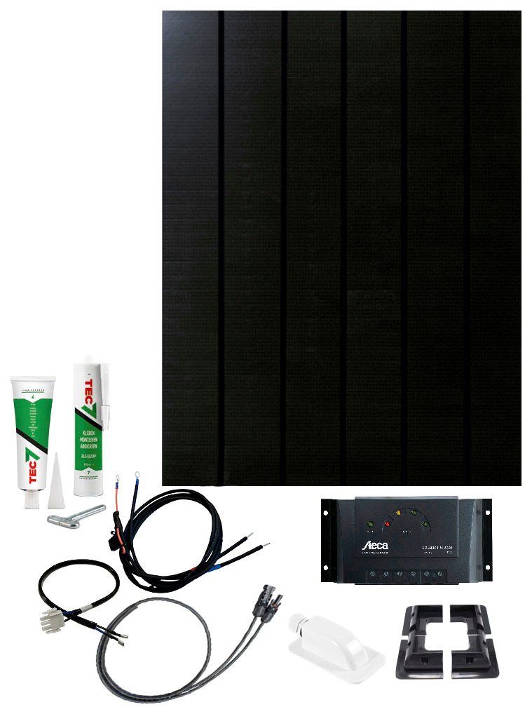 Phaesun Solaranlage Caravan Kit Sun Pearl 150 W, 150 W, Monokristallin, (Komplett-Set)