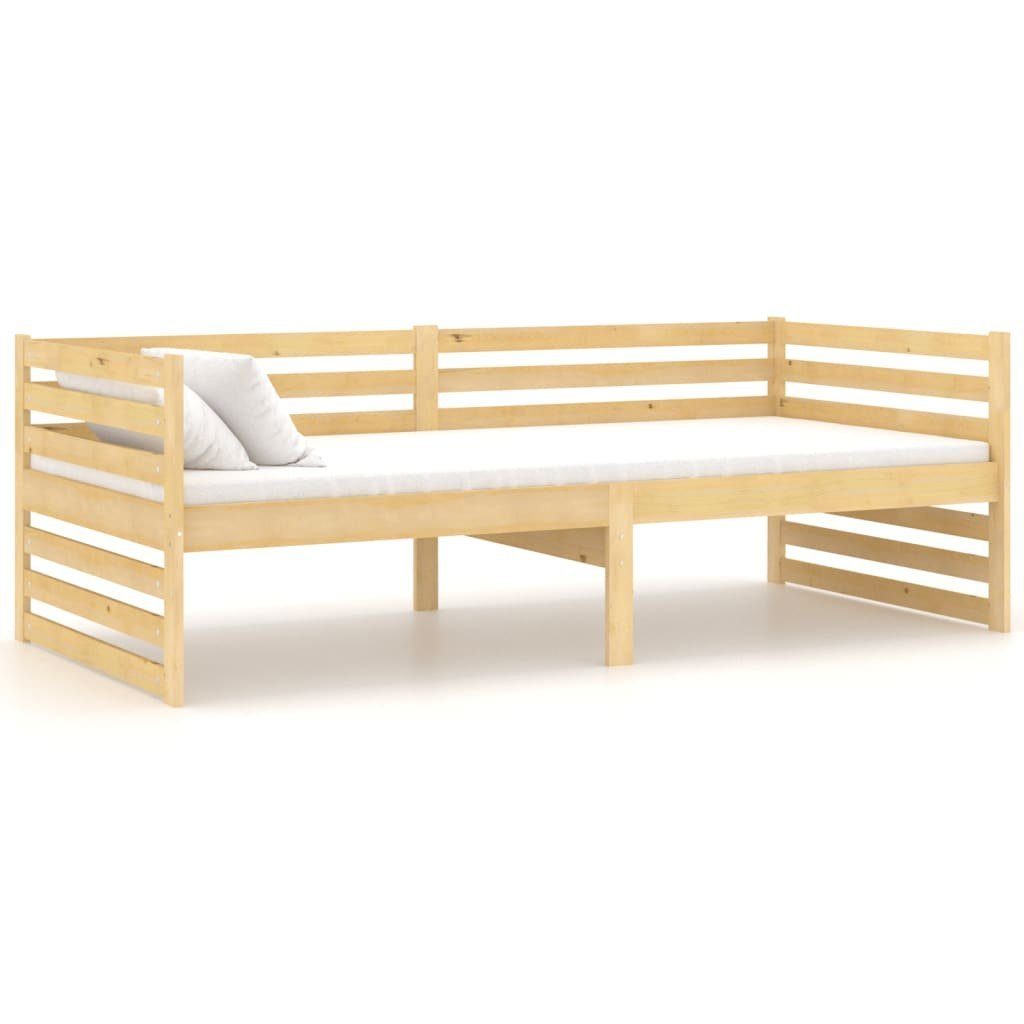 vidaXL Bett Tagesbett Massivholz Kiefer 90x200 cm