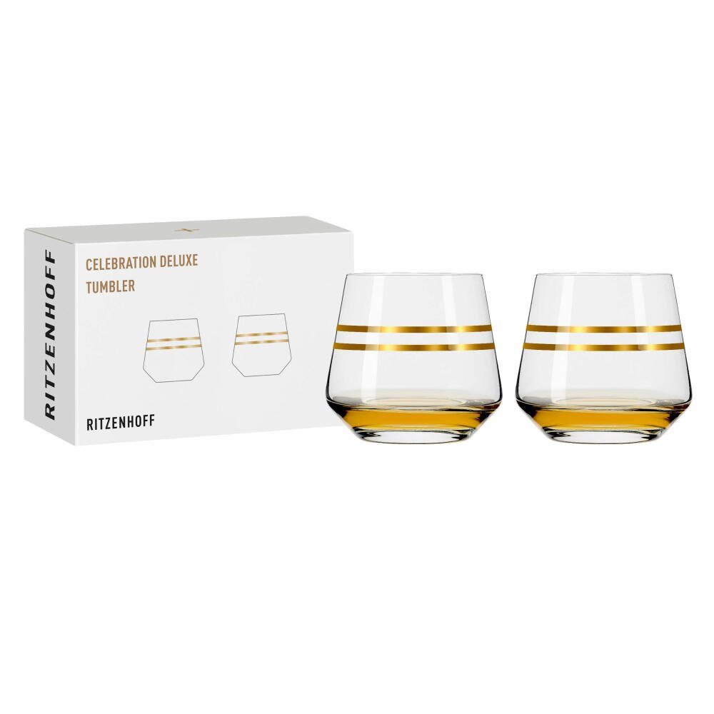 Ritzenhoff Tumbler-Glas Celebration Deluxe 001, Kristallglas