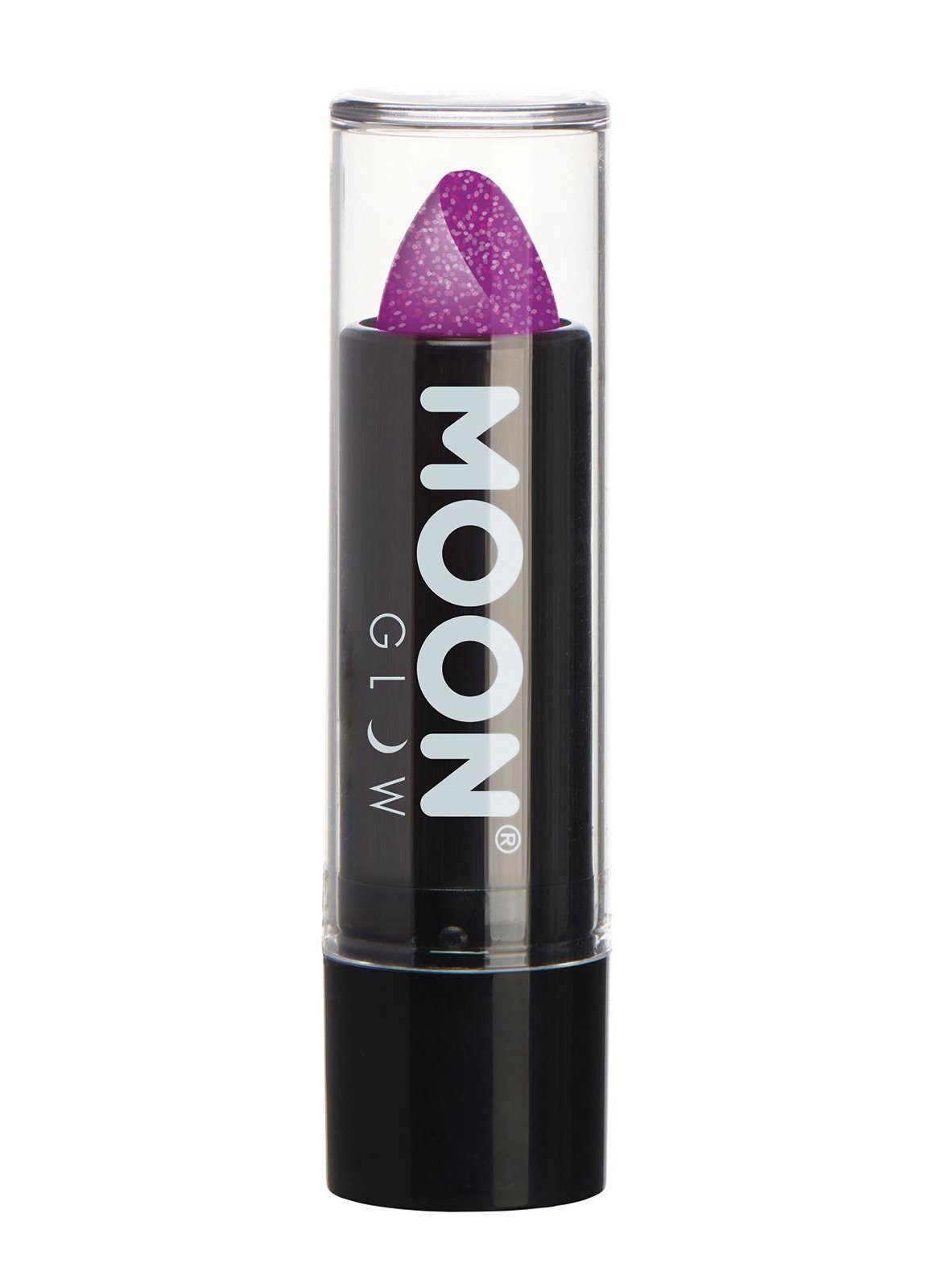 Lippenstift Moon Glow Neon UV Glitzer Lippenstift lila