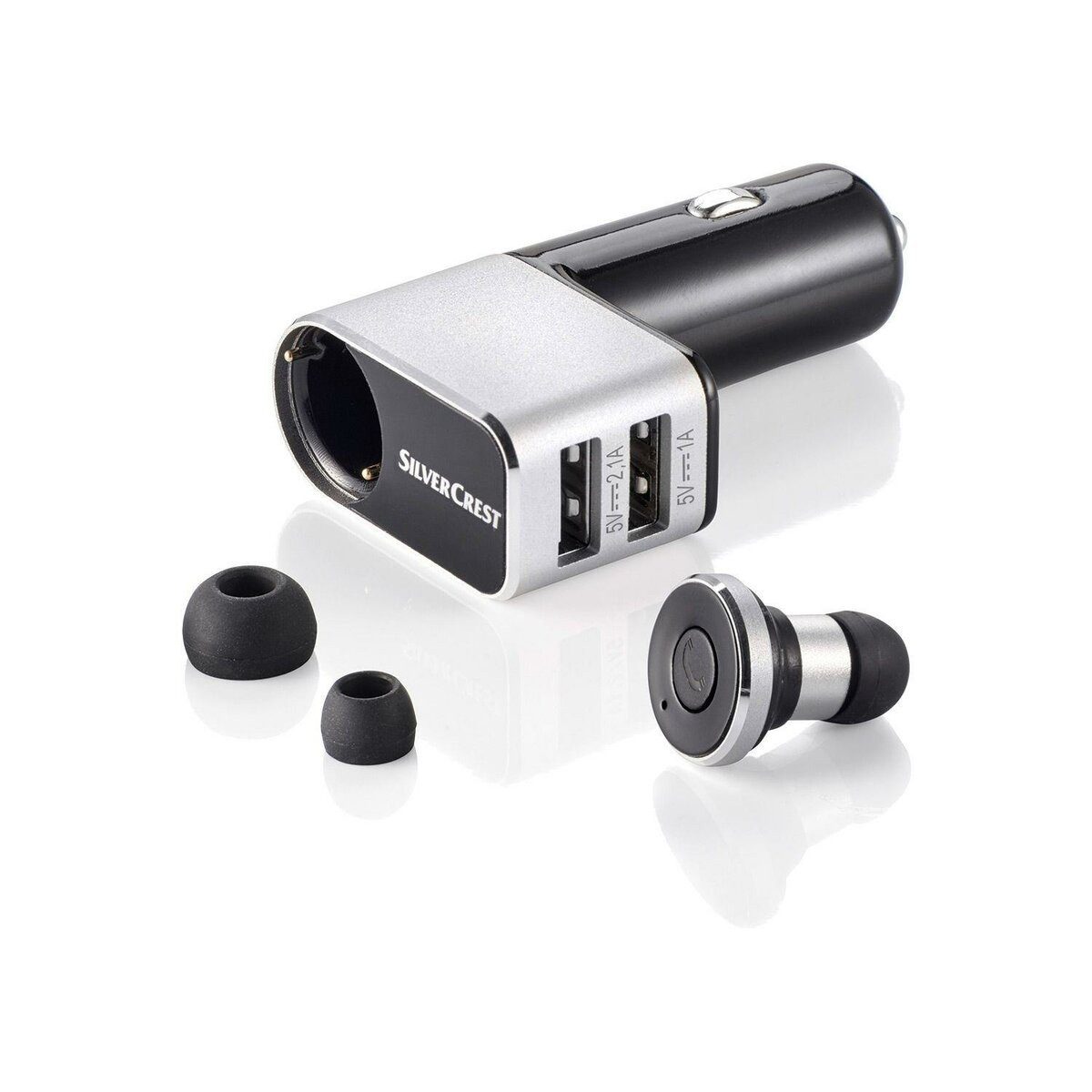 Silvercrest Bluetooth Freisprecheinrichtung SBF 2 A1 USB Auto-Adapter