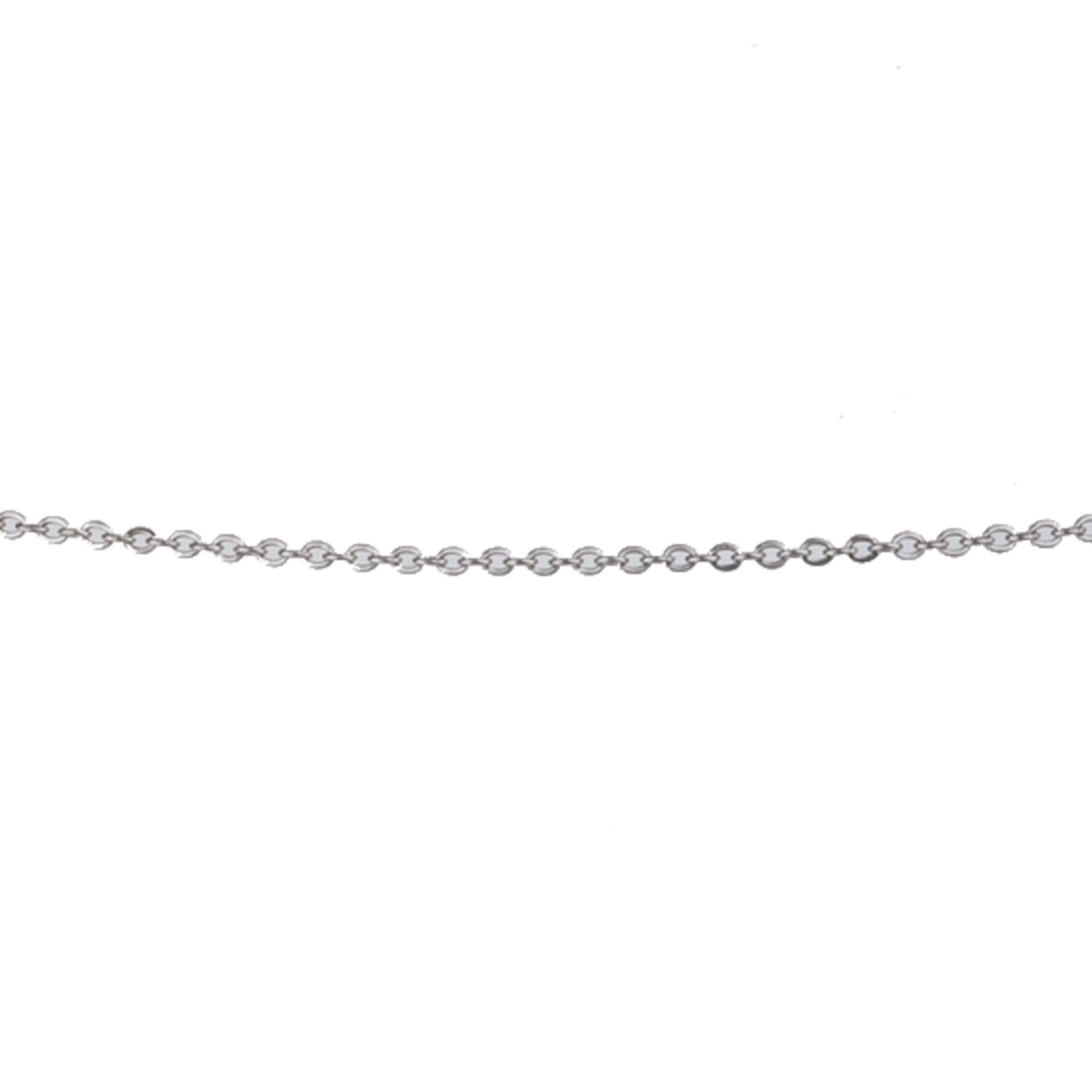 Ernstes Design Kette ohne Anhänger Spiegelankerkette Edelstahl 1 mm AK5