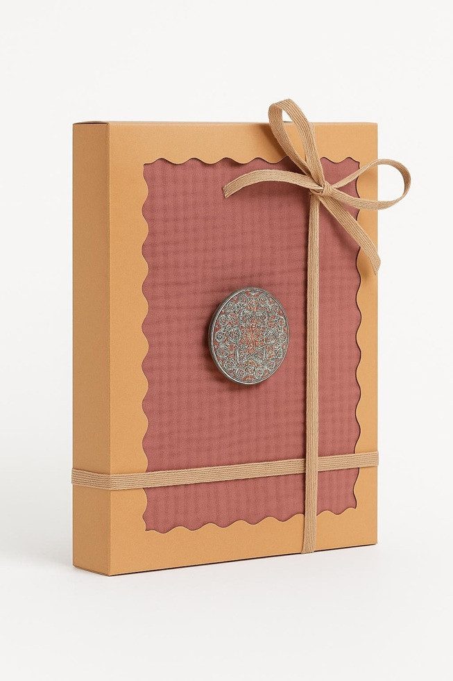 Plaid Musselin Plaid als Geschenk mit einer Kerze verschiedene Farben, Sandiik, Made in Stuttgart