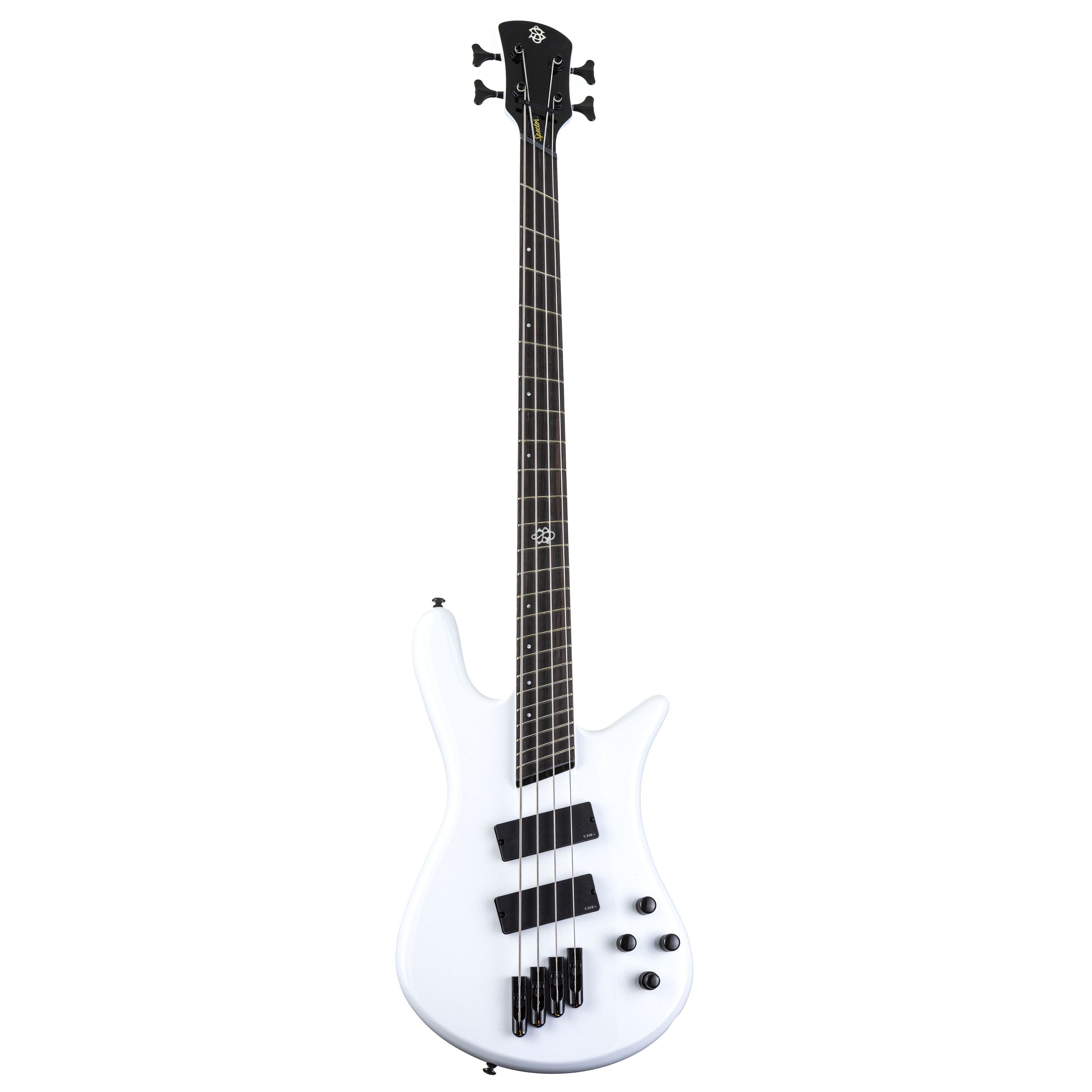 Spector E-Bass, NS Dimension HP 4 White Sparkle Gloss - E-Bass