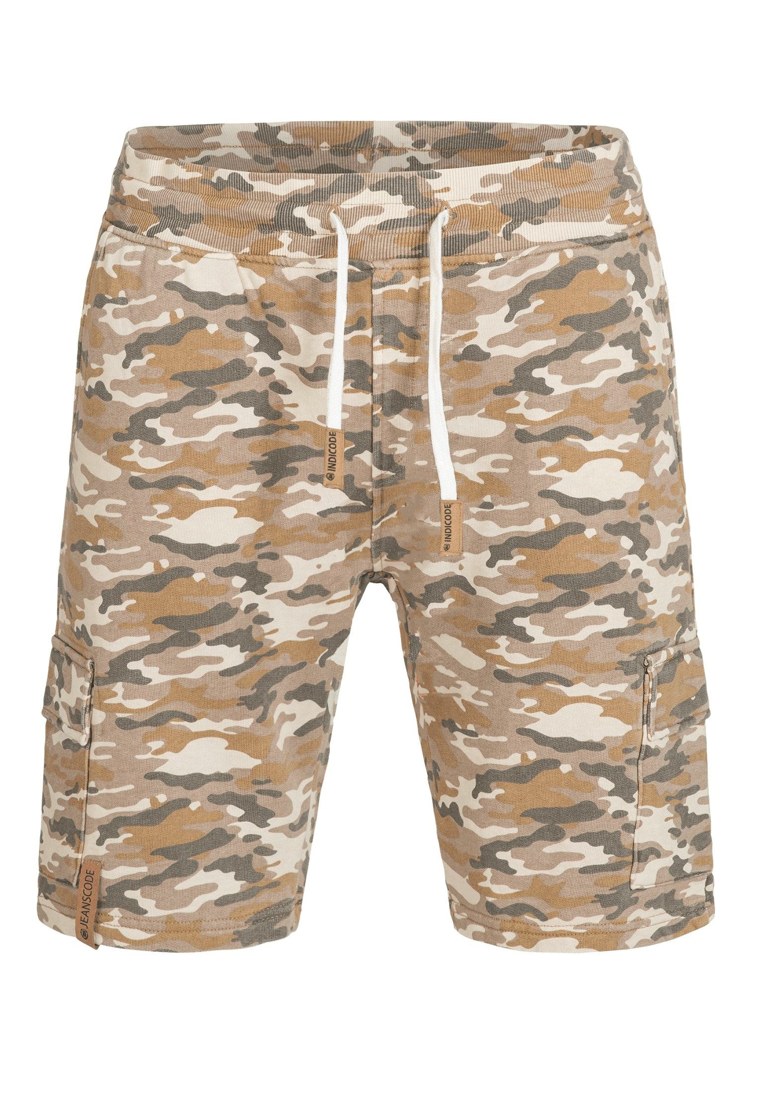 Indicode Sweatshorts White Rock aus 100 günstig online kaufen