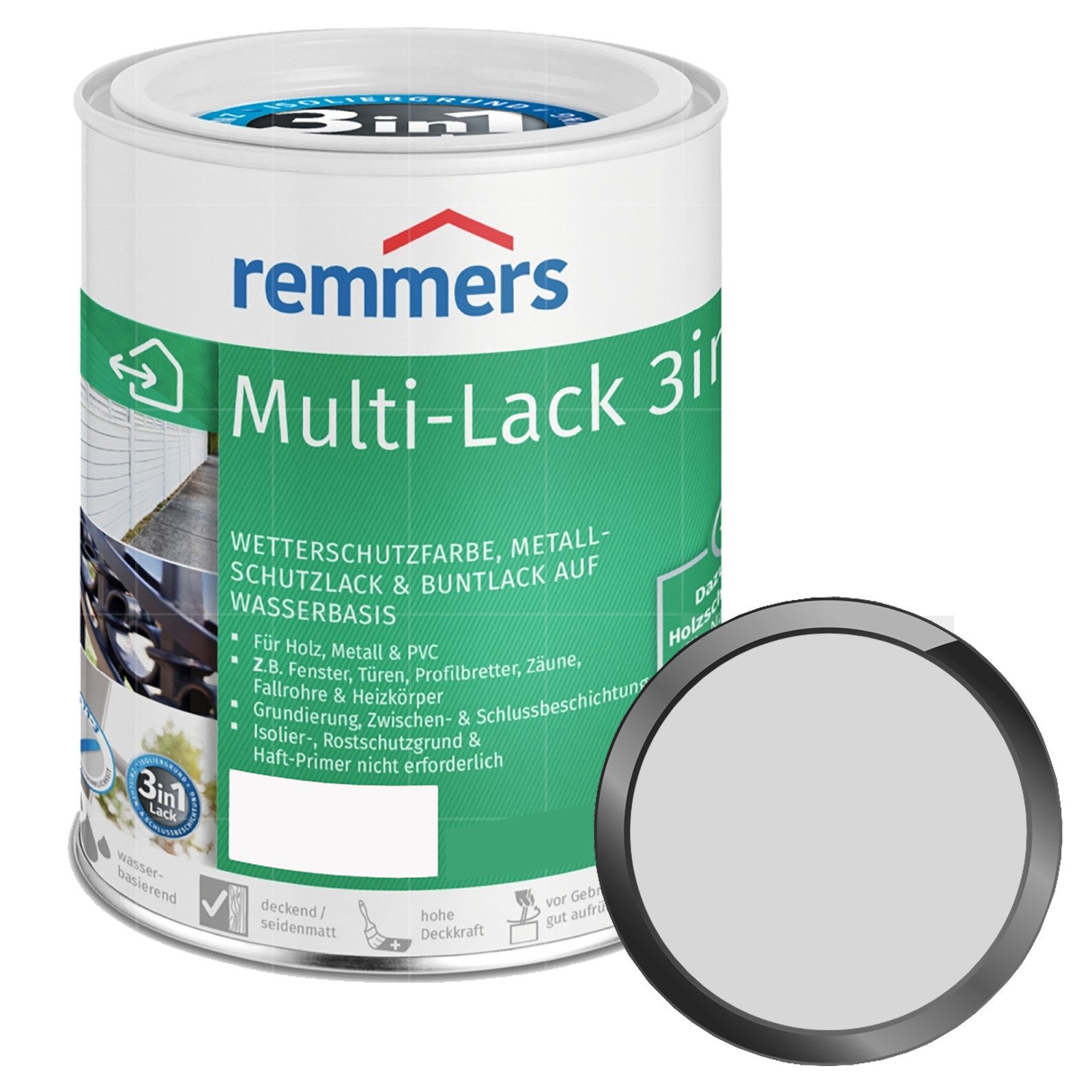 Remmers Metallschutzlack Multi-Lack 3in1 - 0,375 Ltr