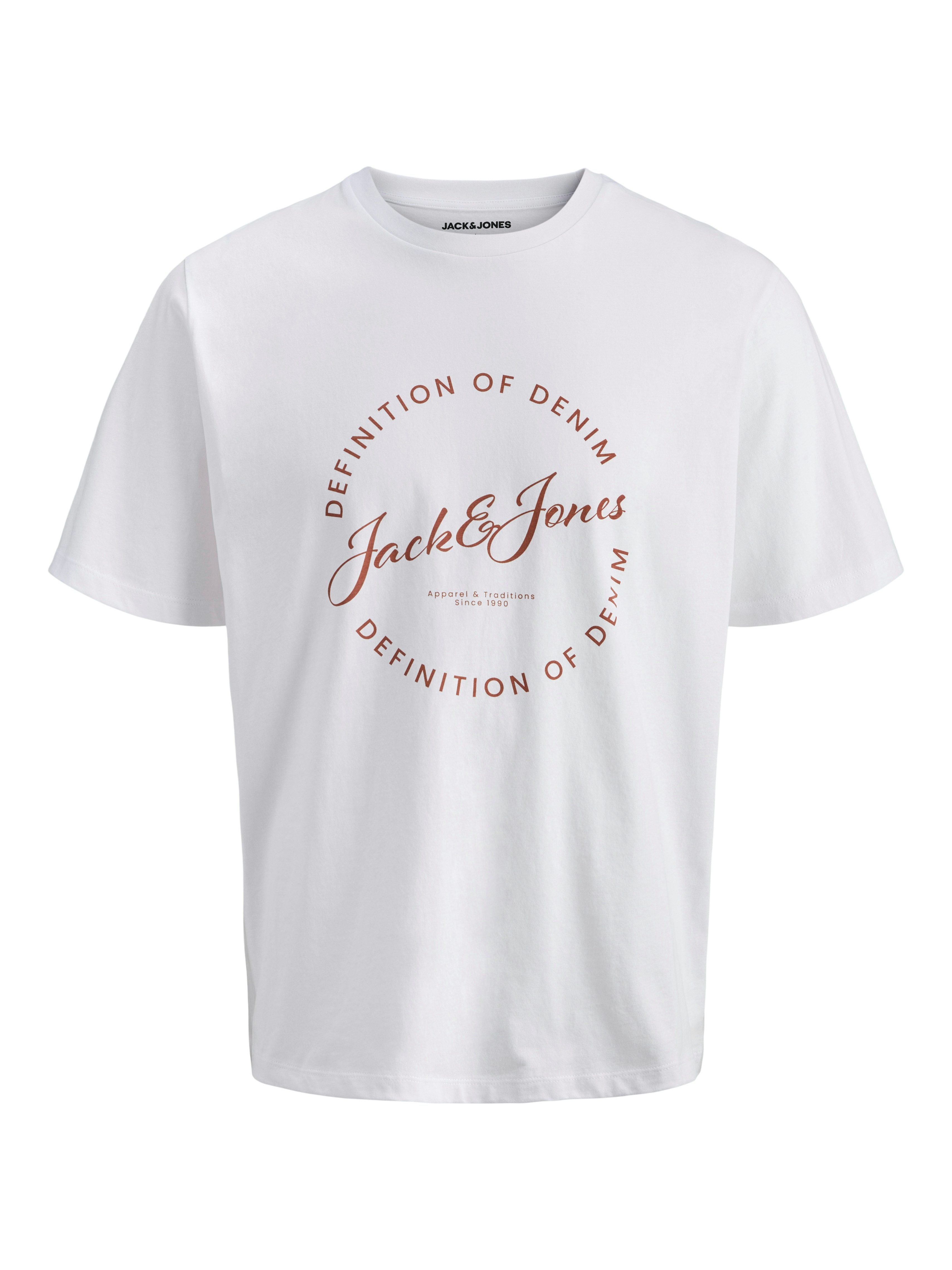 Jack & Jones T-Shirt JJGRAYSON TEE SS CREW NECK Baumwolle, regular fit
