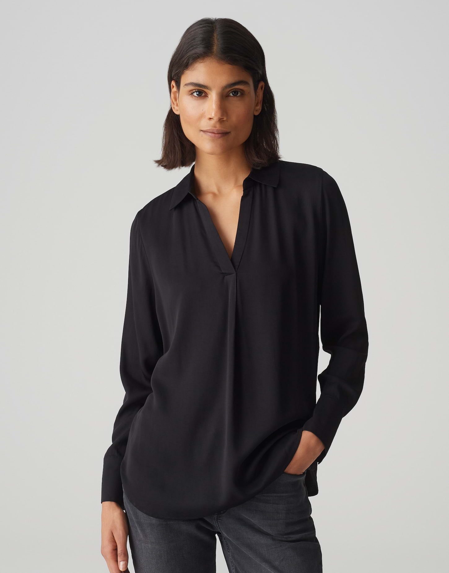 OPUS Shirtbluse Shirtbluse FANGI Regular aus günstig online kaufen