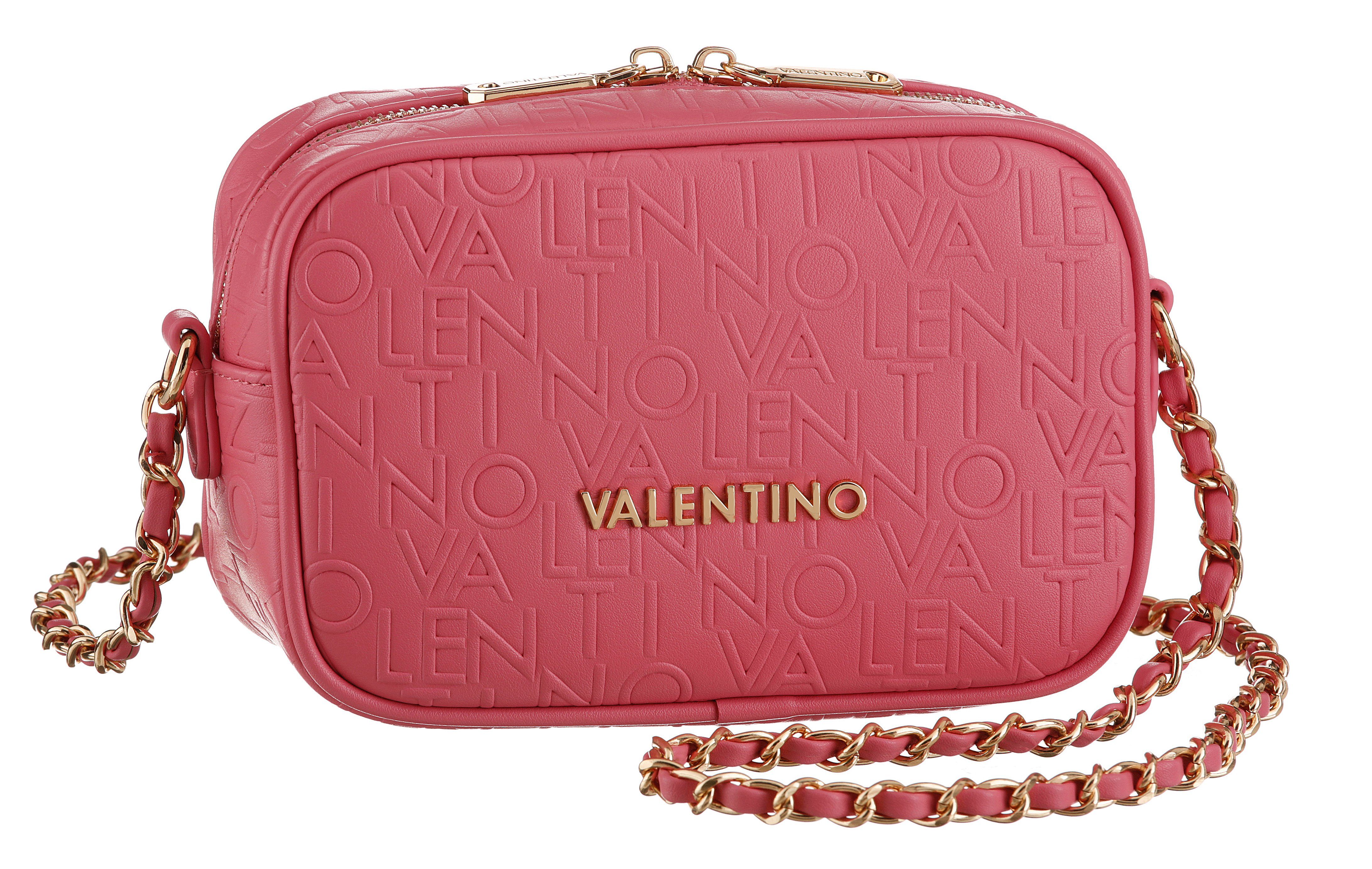 VALENTINO BAGS Mini Bag RELAX, mit Allover-Logoprint koralle