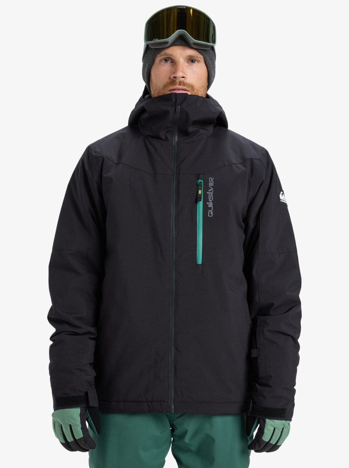 Quiksilver Skijacke TITANO JK für sportliche Aktivitäten, aus Polyester, sportlicher Stil