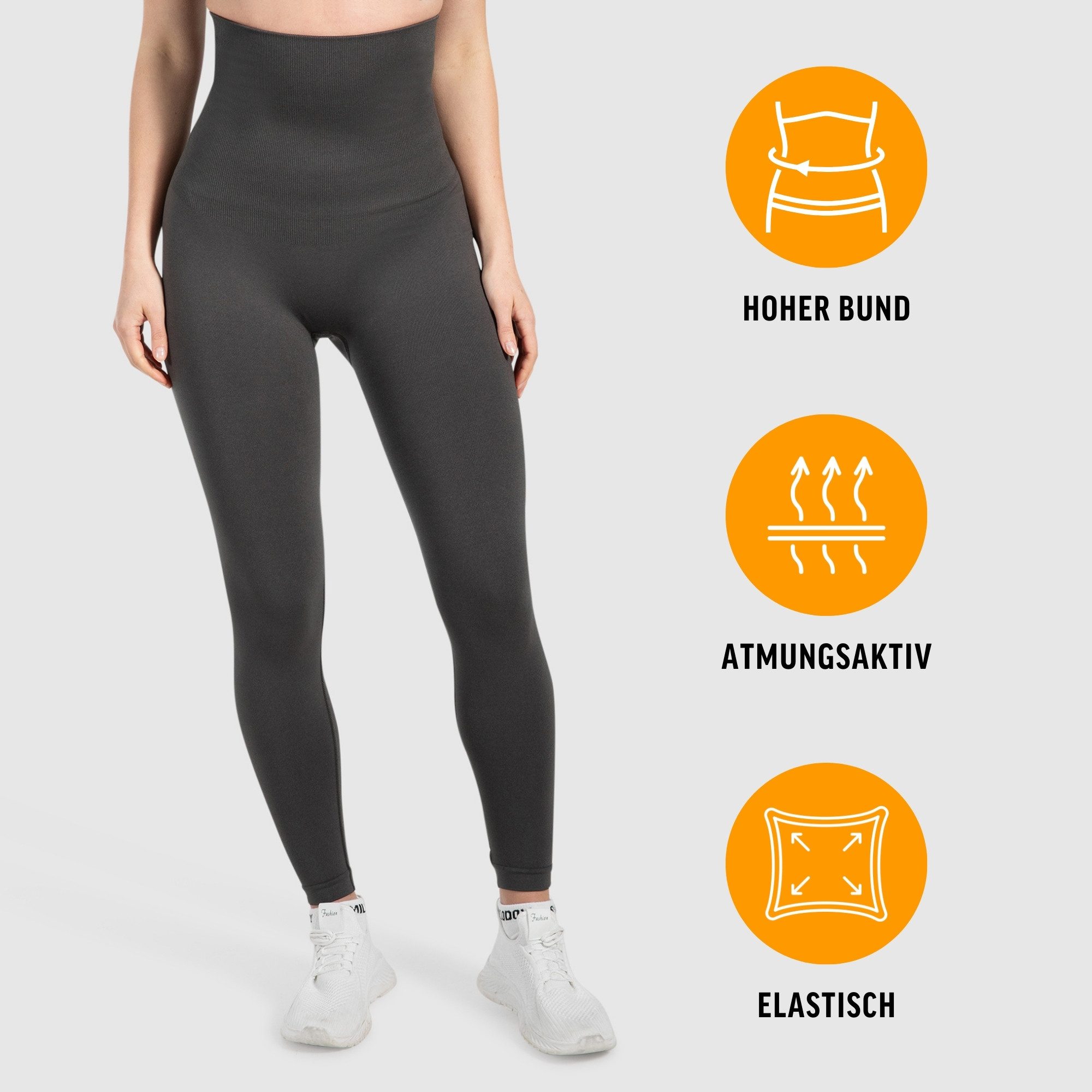 Smilodox Leggings Lenia, Nahtlose High Waist Sporthose, Scrunch-Effekt, Bli günstig online kaufen