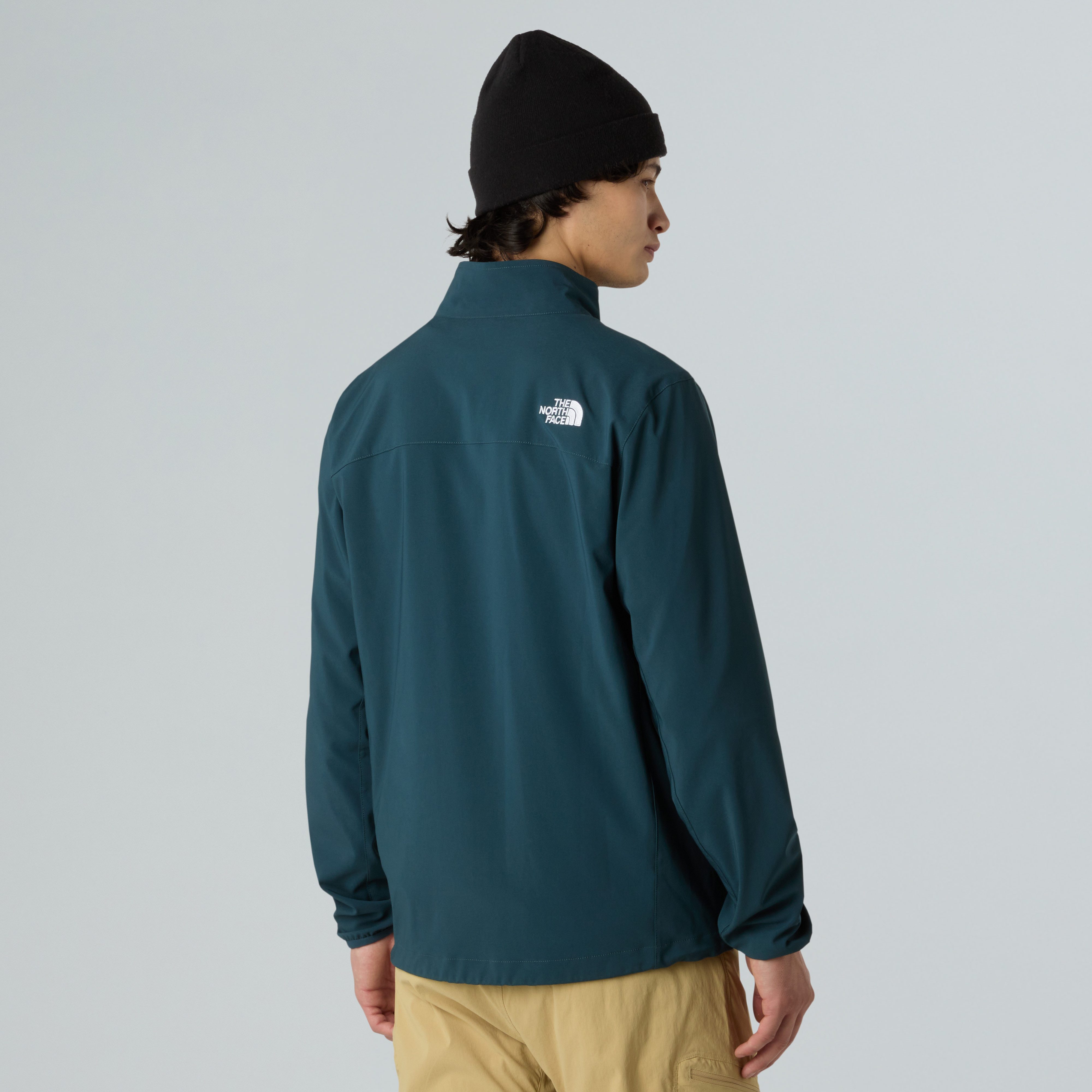 The North Face Windbreaker Nimble sportlicher Stil, atmungsaktiv, leichtes Softshellmaterial