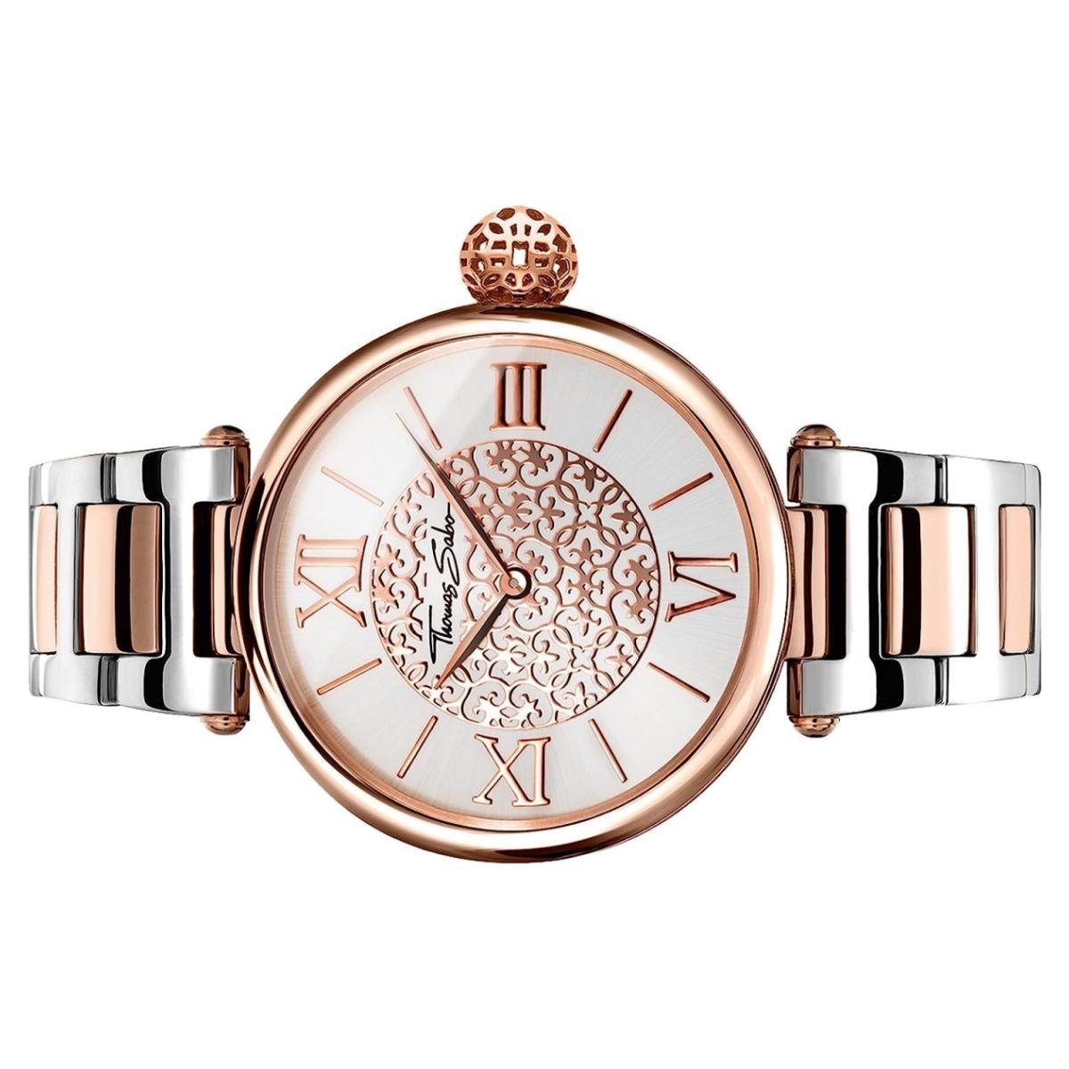 THOMAS SABO Quarzuhr WA0257-277-201-38 MM