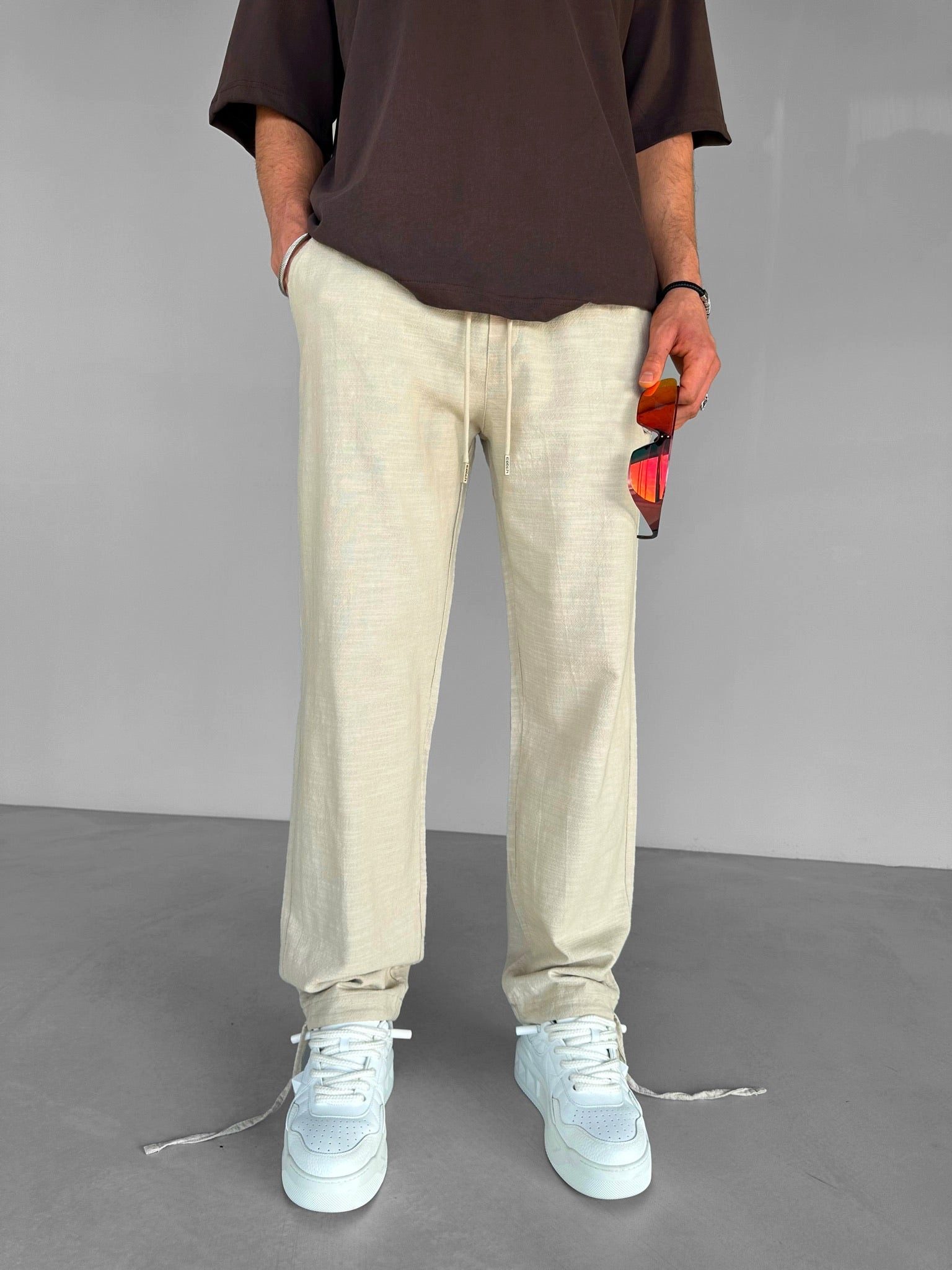 Abluka Sweatpants VINTAGE-HOSE MIT LOCKERER PASSFORM