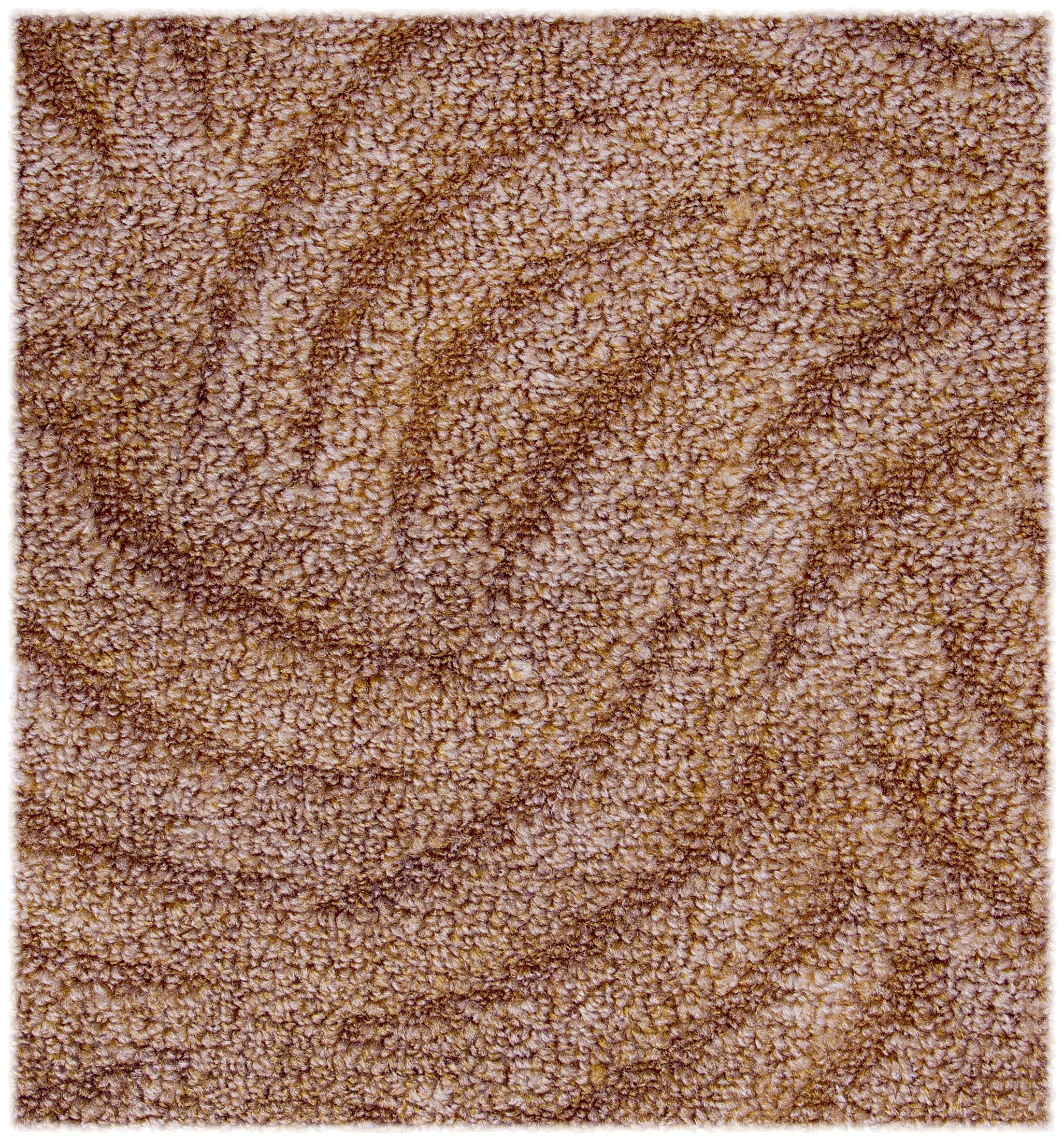 Teppichboden Coupon Strukturschlinge Emmy, Andiamo, rechteckig, Höhe: 9 mm, Breite 400 cm, Hoch-Tief Effekt, pflegeleicht, Wohnzimmer braun