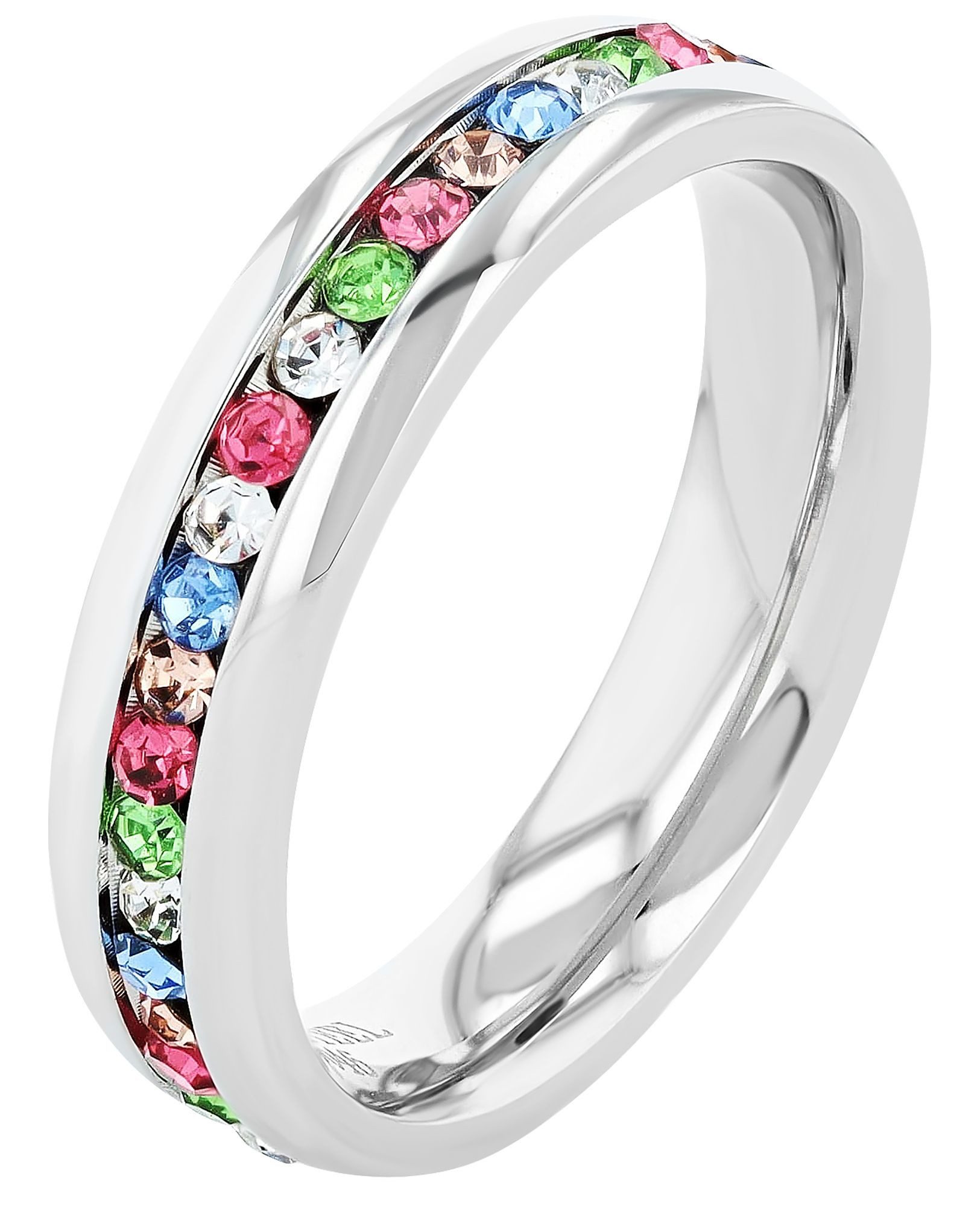 AKZENT Fingerring Colorful, langlebig, Damen Ring