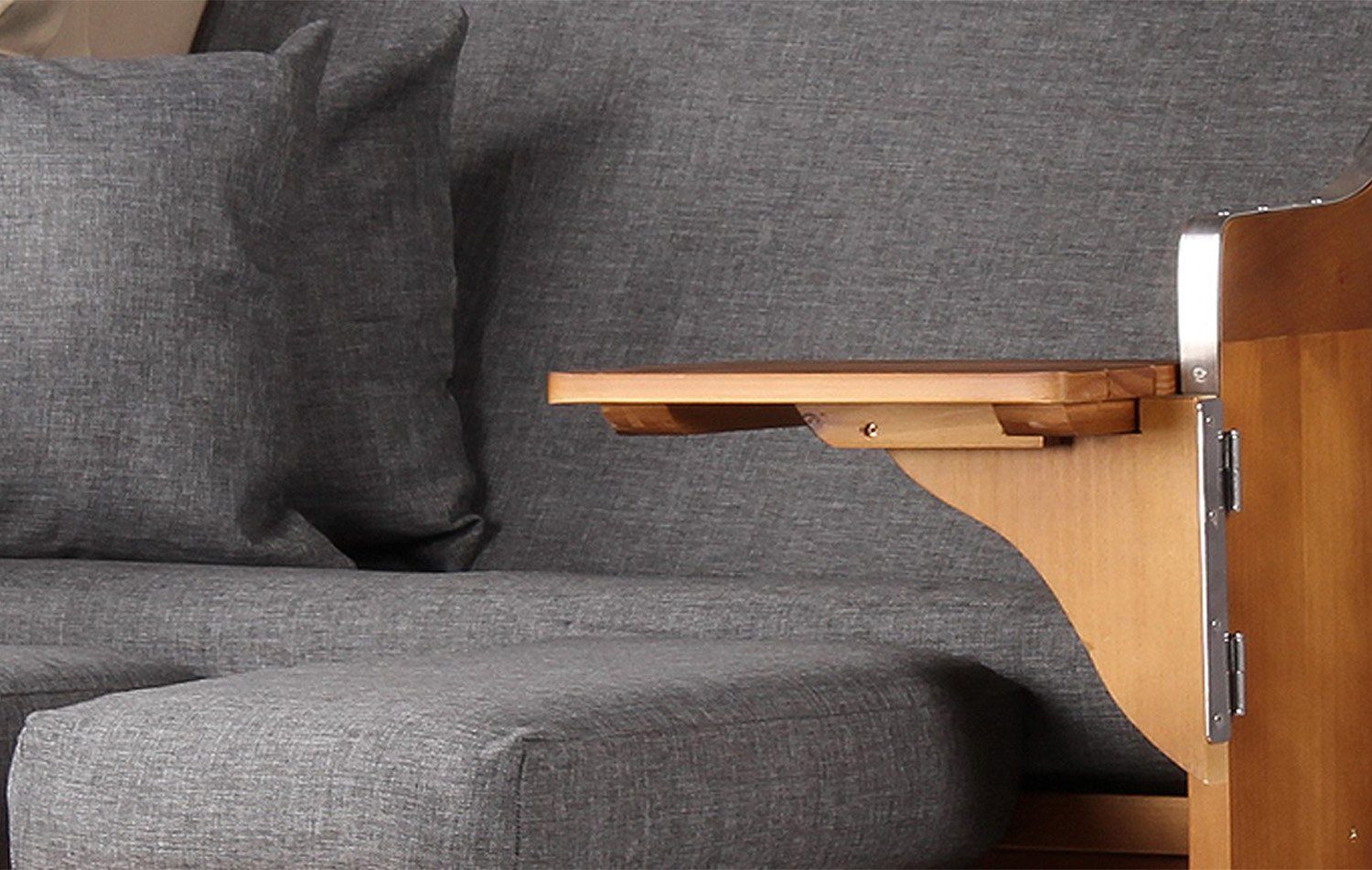 bene living Strandkorb Schleswig Pinie 2-Sitzer - PE mokka - Modell 560, BxTxH: 120x80x160 cm, Volllieger, Ostsee-Strandkorb