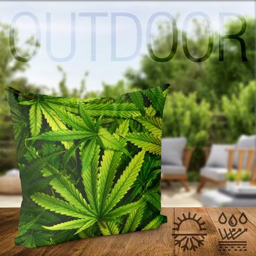Kissenbezug, VOID, Sofa-Kissen Hanf Outdoor Indoor cannabis marihuana haschisch jamaika reggae dope
