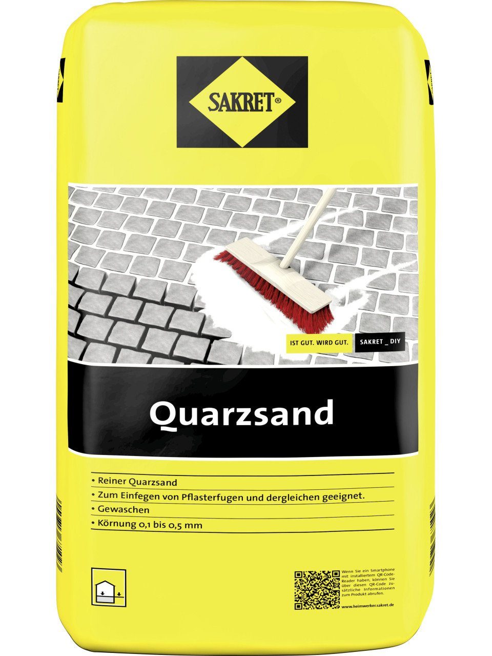 Sakret Fugenmörtel SAKRET Quarzsand 0,1 - 0,5 mm natur 10 kg