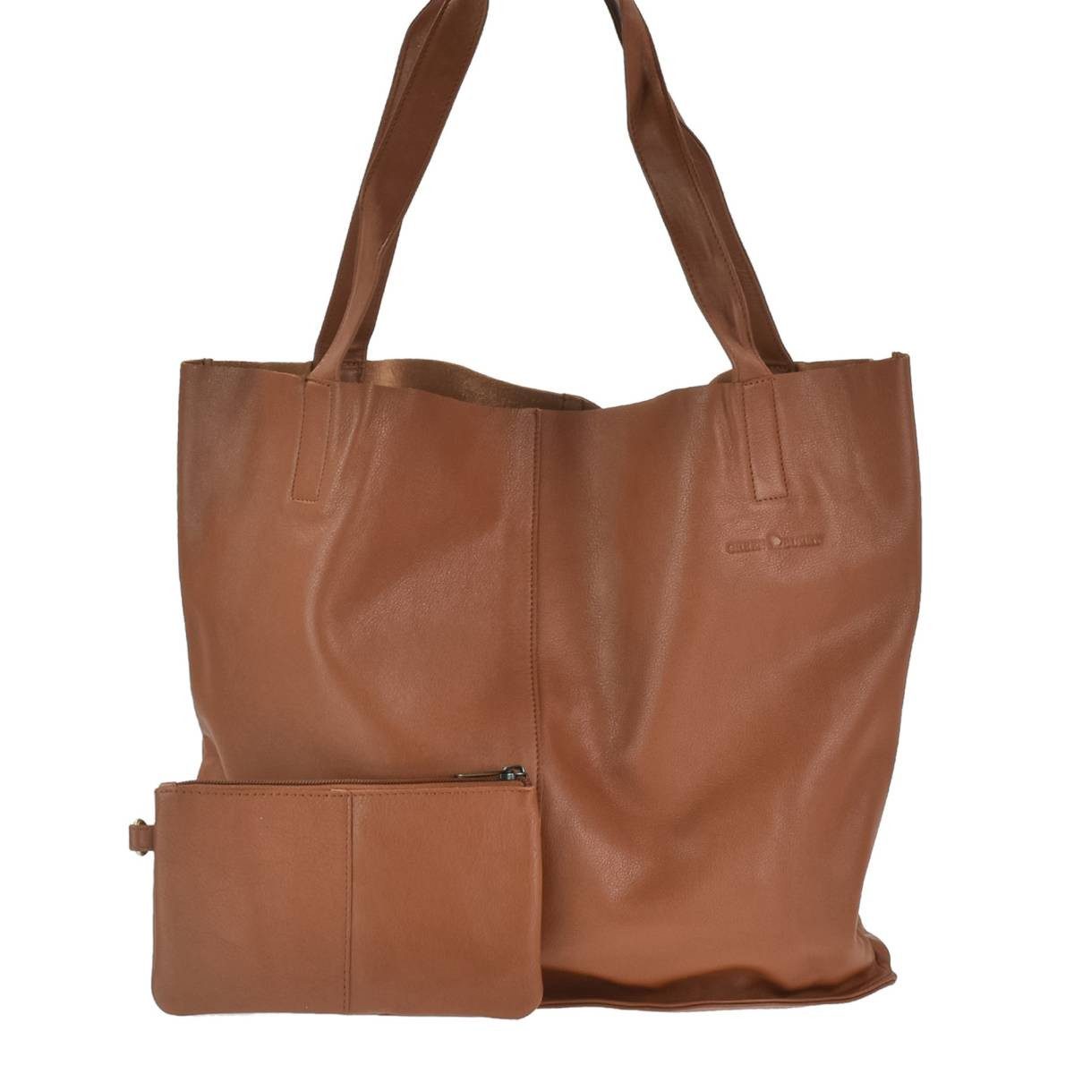 Shopper "Carmen" Handtasche Leder 43x31cm