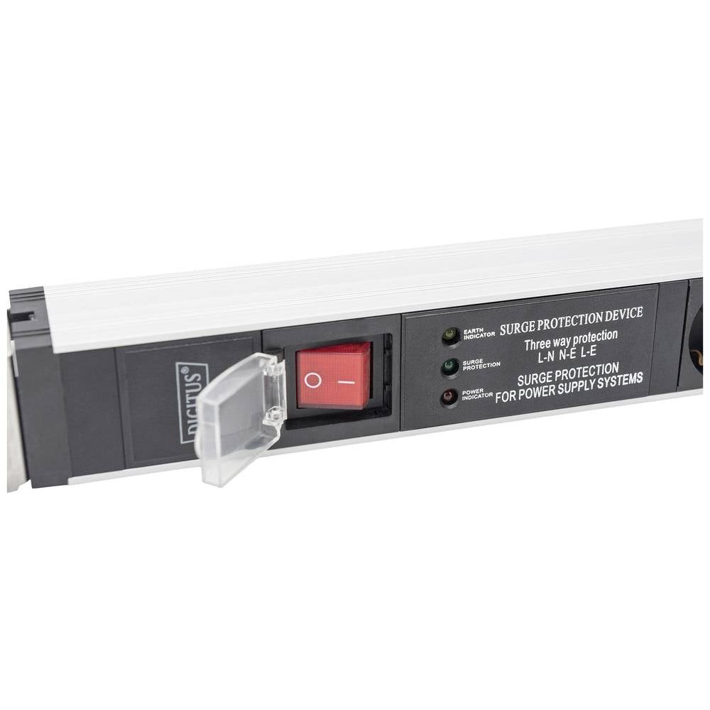 Digitus Netzwerkschrank 1HE Aluminium PDU, Rack Mount, 5 x Schutzkontakt DN-95433
