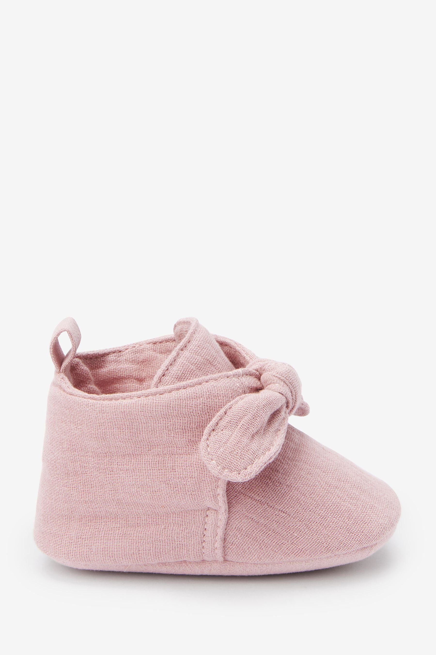 Pink zum Stiefelchen Next Babystiefel (1-tlg) Binden